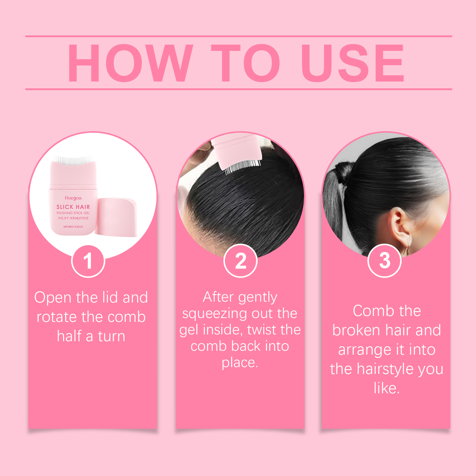 Hoegoa Hair Mousse & Gel styling | Premium Hair Care - Image 6
