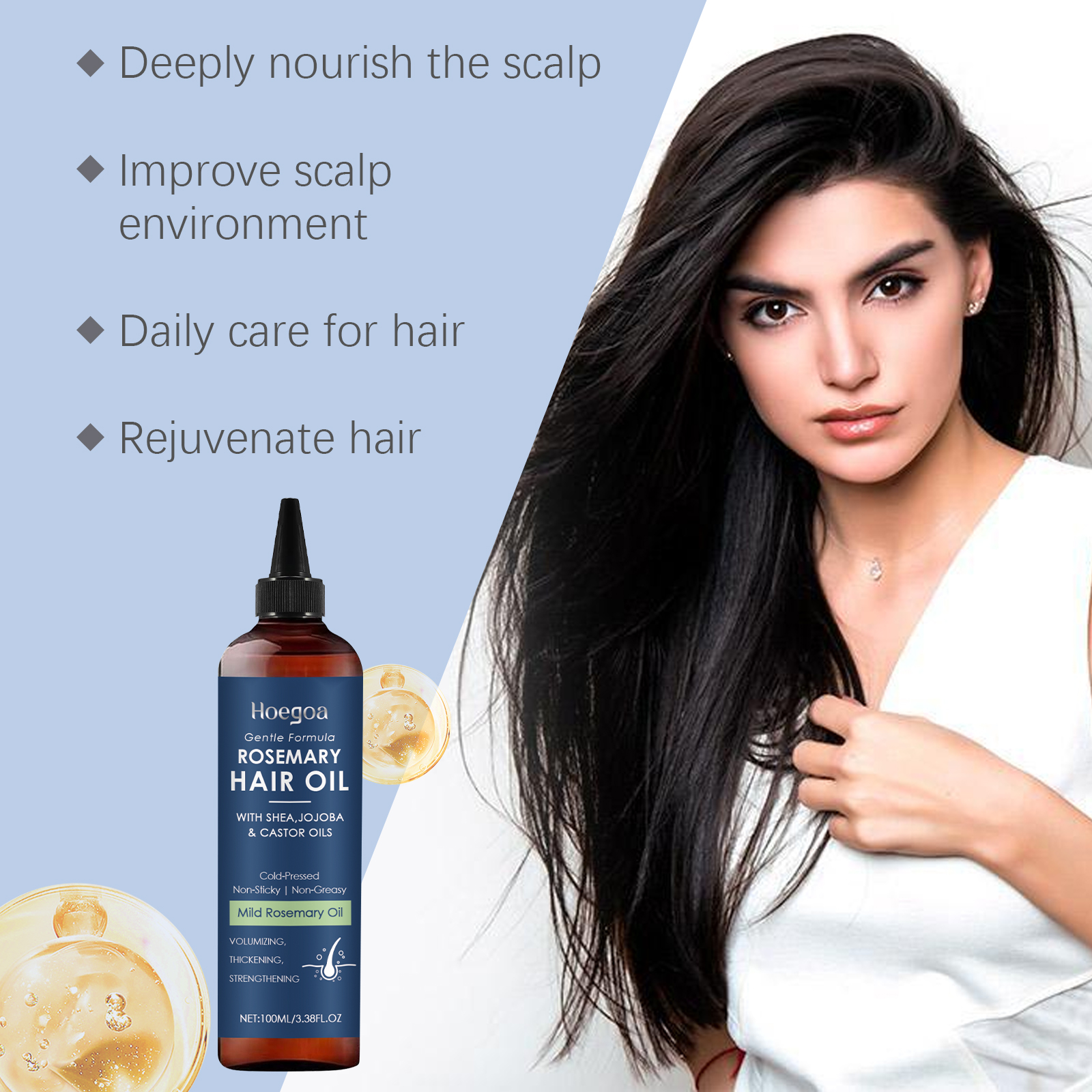 Hoegoa Hair Oils & Treatments hair care essence scalp 100ml | Premium Hair Care - Image 4