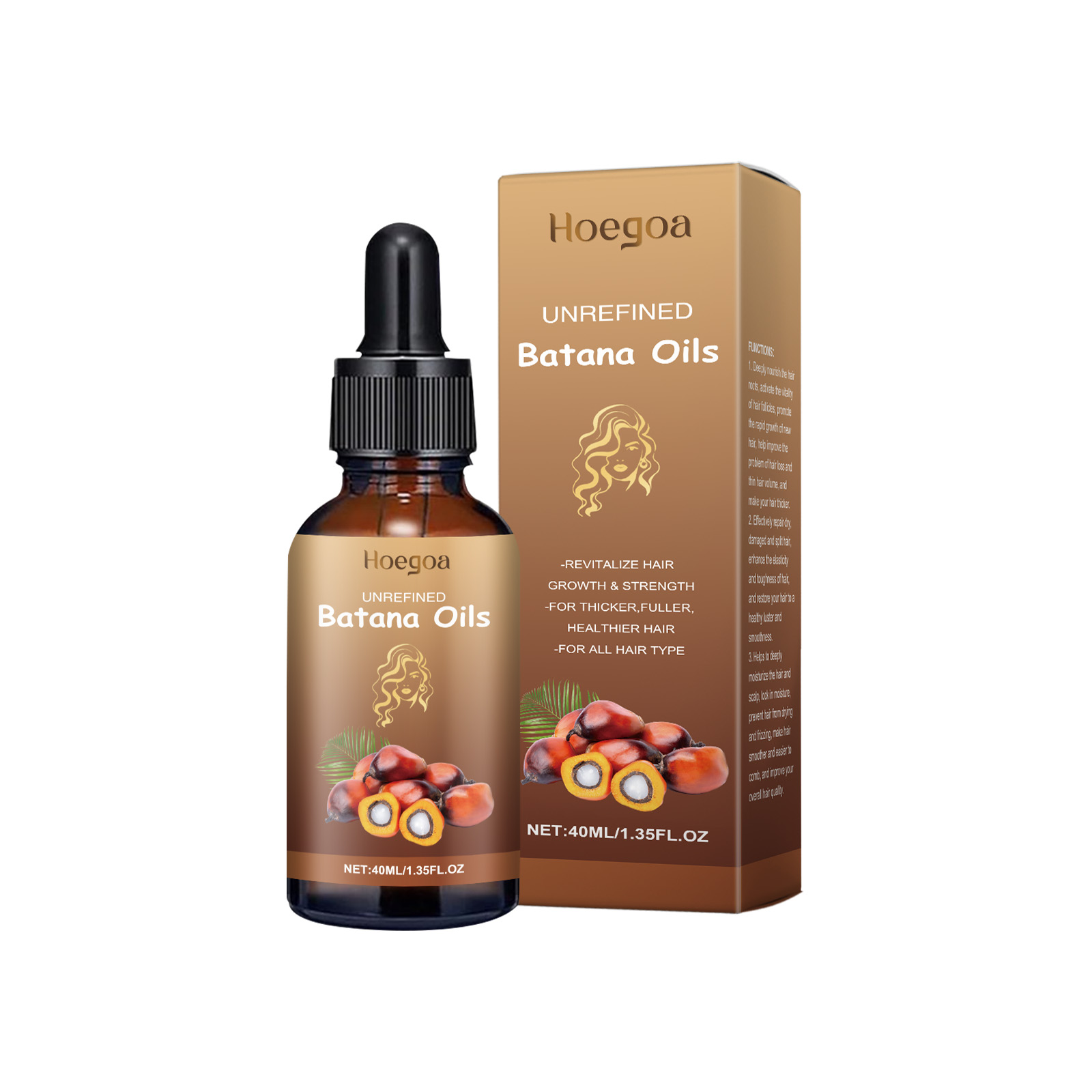 Hoegoa Hair Oils & Treatments hair treatment moisturizing smooth 40ml | Premium Hair Care