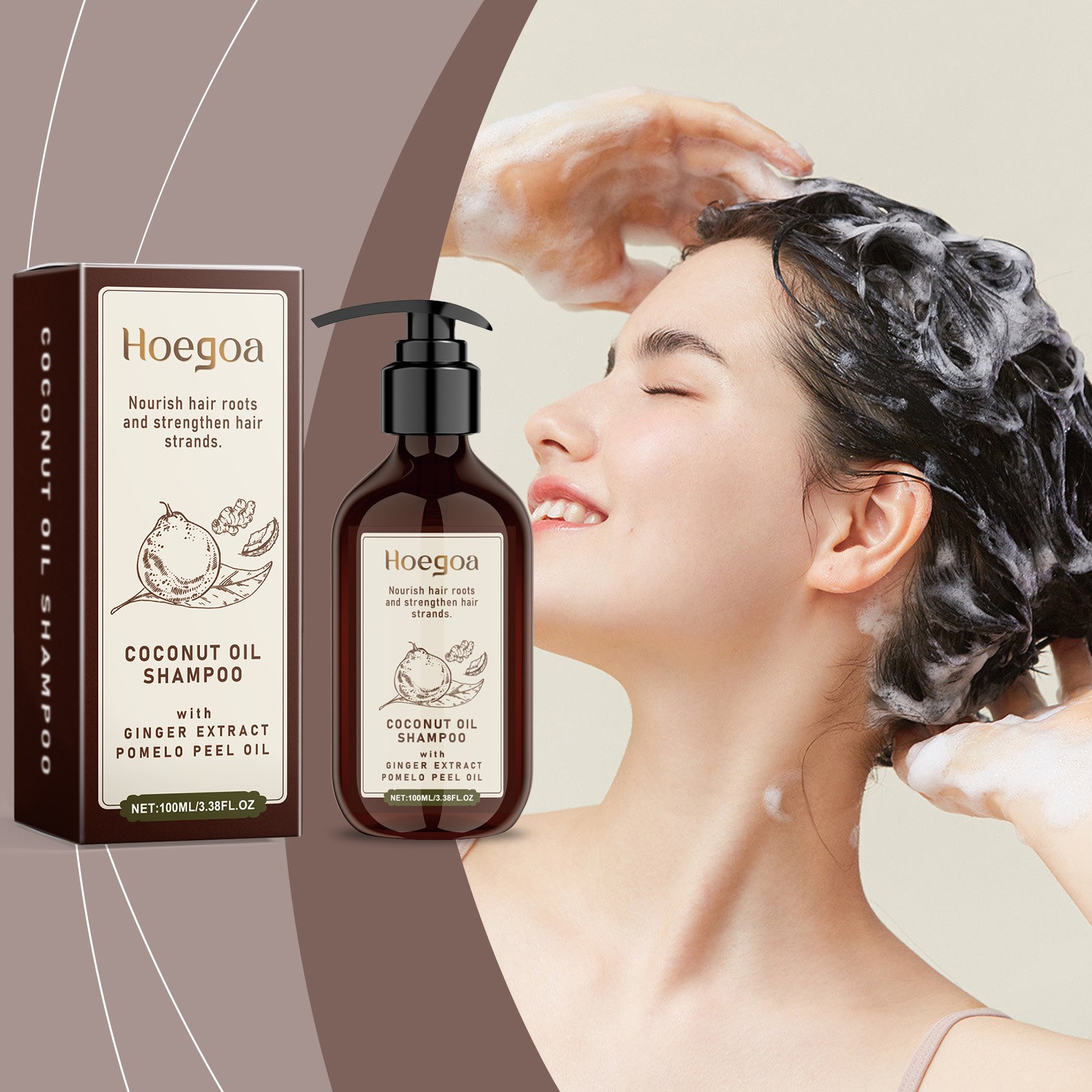 Hoegoa Shampoo shampoo smooth scalp 100ml | Premium Hair Care - Image 2