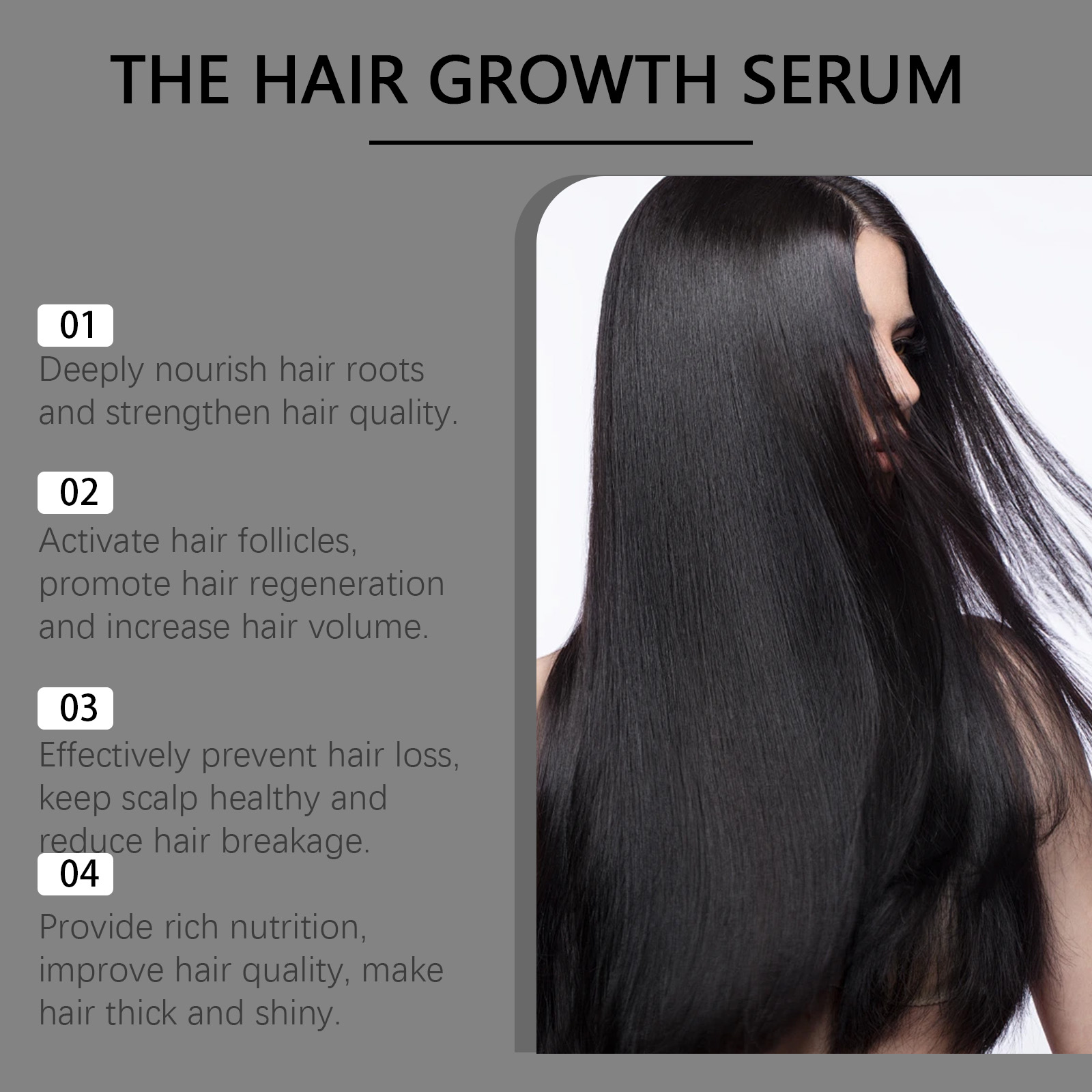 Hoegoa Hair Serums & Essences hair care moisturizing essence 60ml | Premium Hair Care - Image 3
