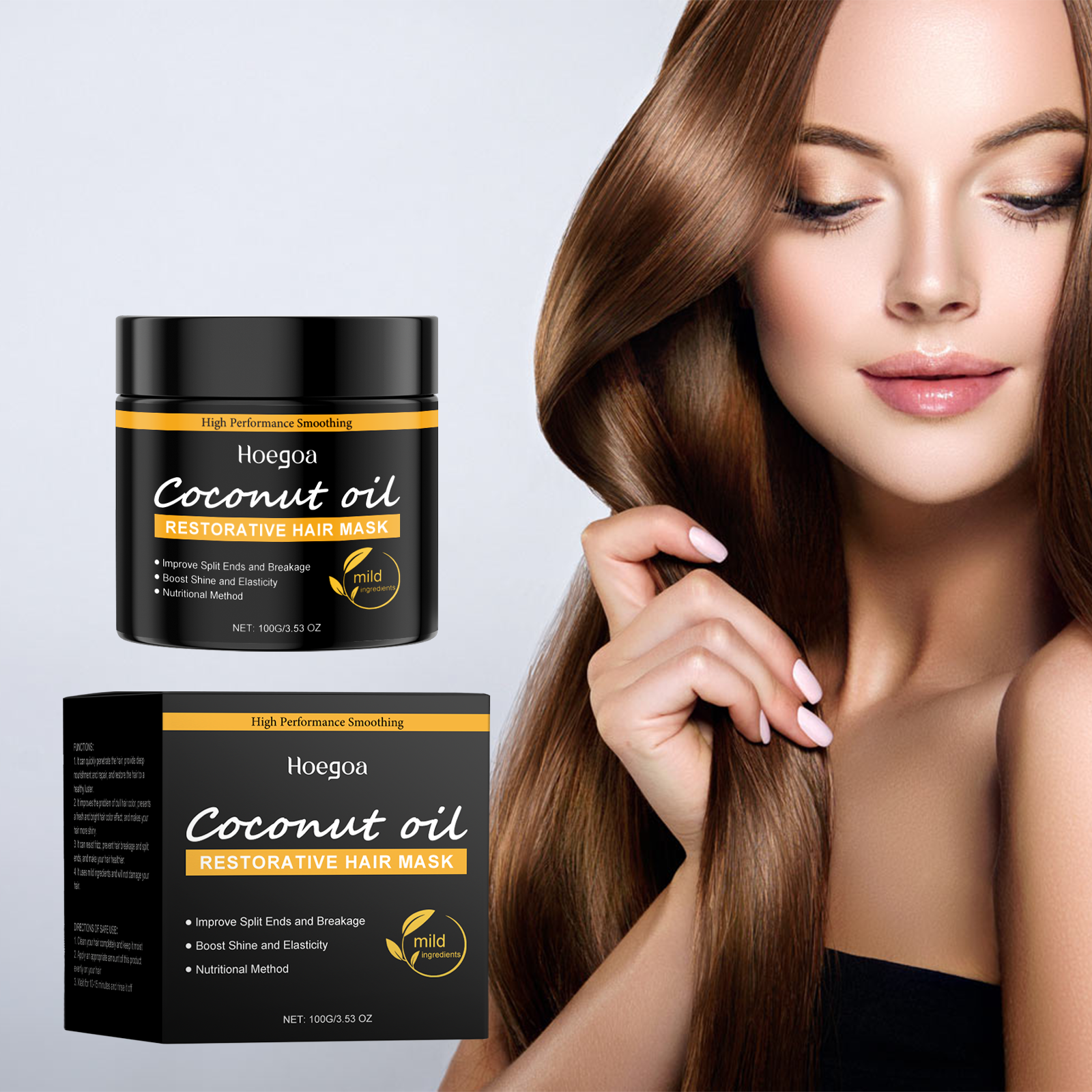 Hoegoa Hair Masks & Treatments hair care hair treatment smooth 100g | Premium Hair Care - Image 2