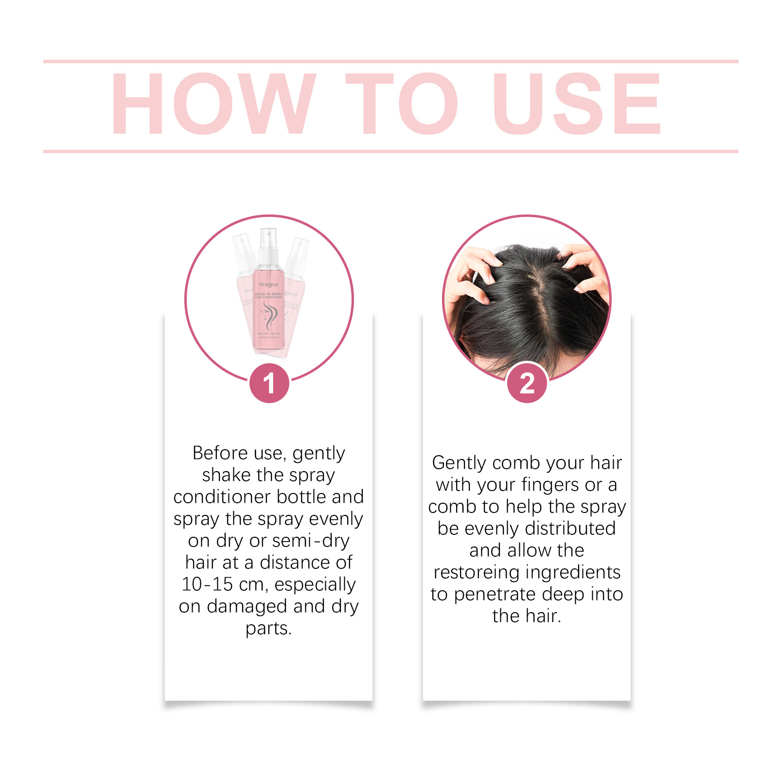 Hoegoa Hair Serums & Essences hair treatment smooth repair 100ml | Premium Hair Care - Image 6
