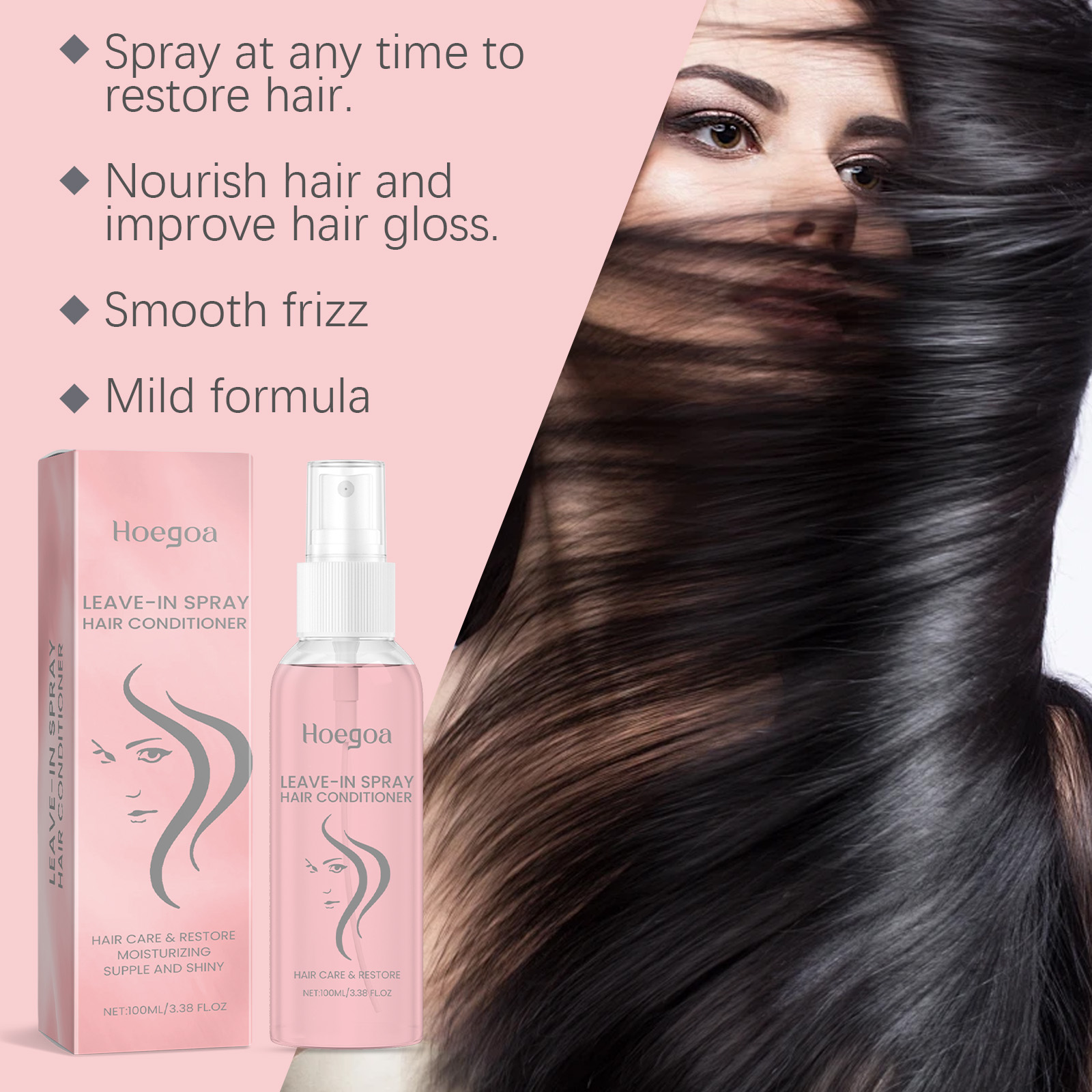 Hoegoa Hair Serums & Essences hair treatment smooth repair 100ml | Premium Hair Care - Image 3