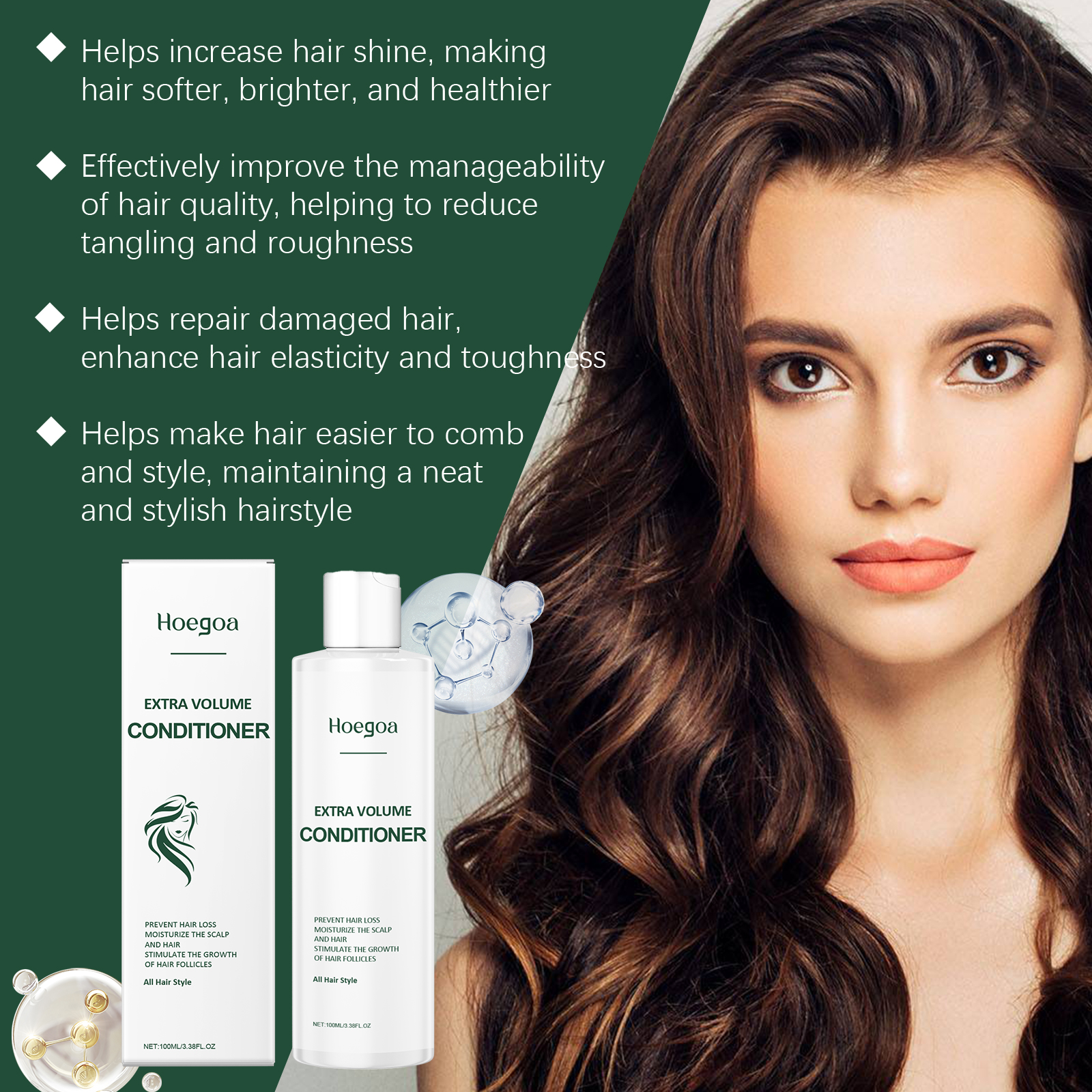Hoegoa Conditioner hair treatment moisturizing hydrating 100ml | Premium Hair Care - Image 4