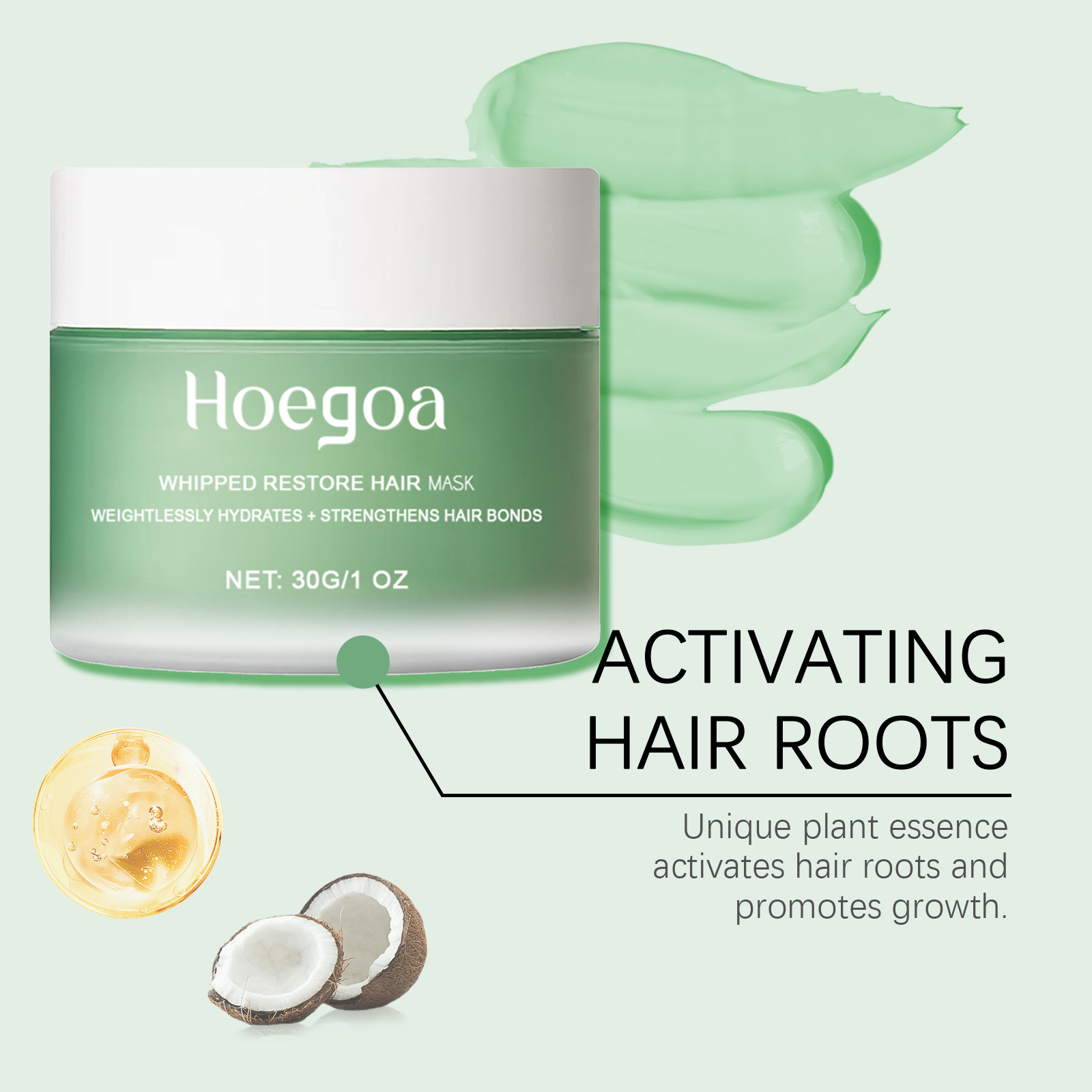 Hoegoa Conditioner moisturizing hydrating hair mask 30g | Premium Hair Care - Image 4