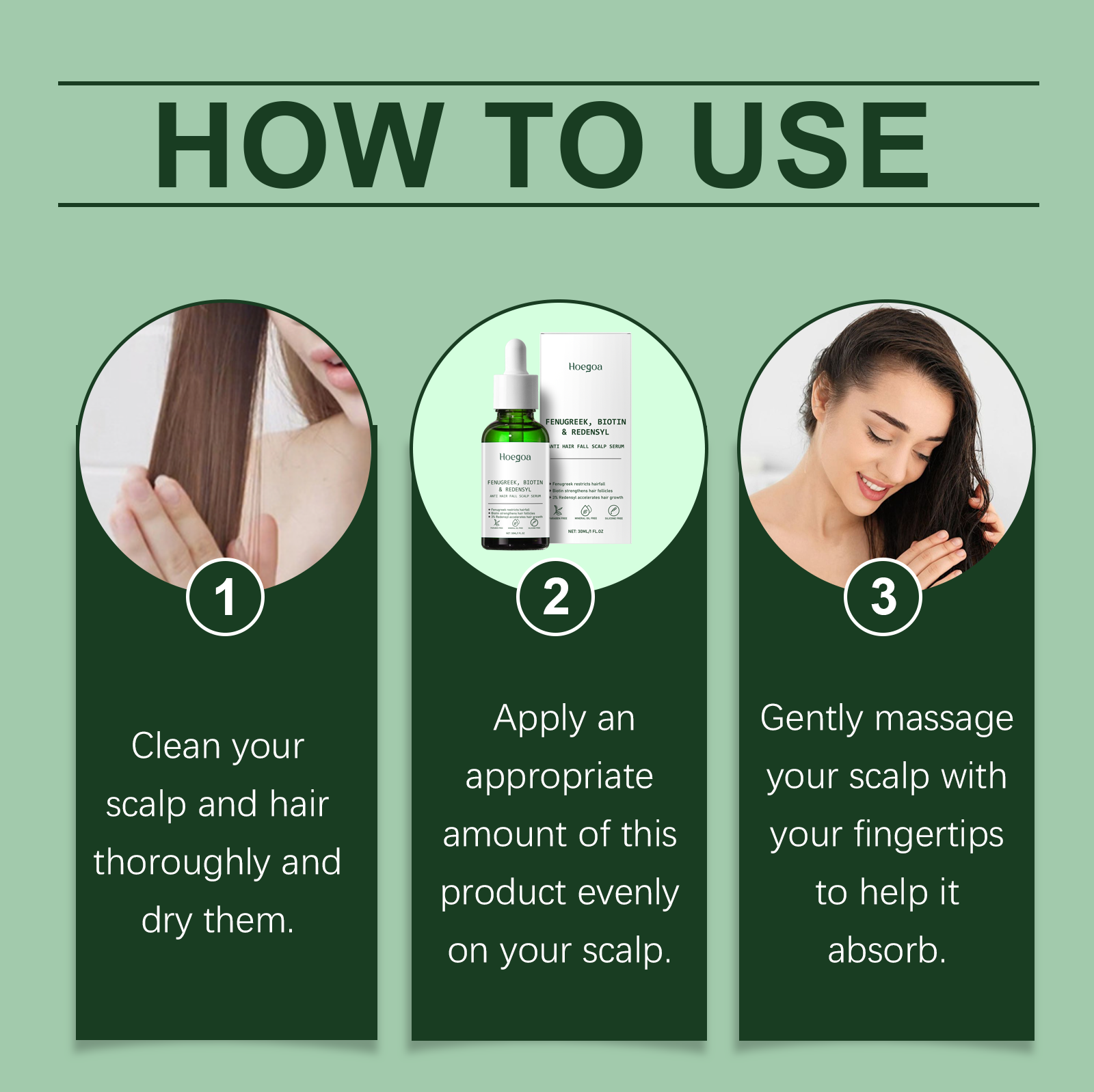Hoegoa Hair Oils & Treatments hair treatment moisturizing smooth 30ml/盒 | Premium Hair Care - Image 6