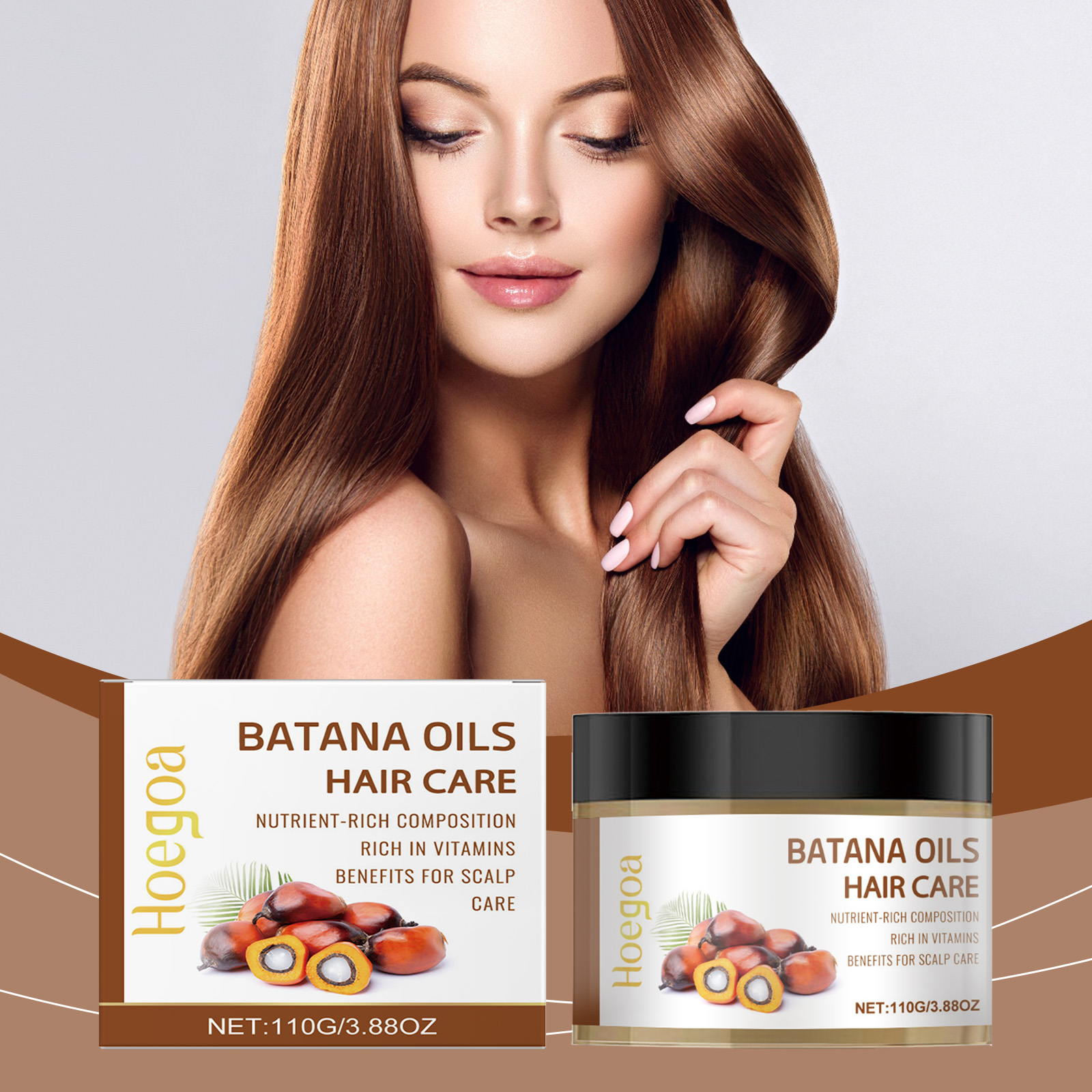 Hoegoa Conditioner hair treatment smooth hydrating 110g | Premium Hair Care - Image 2