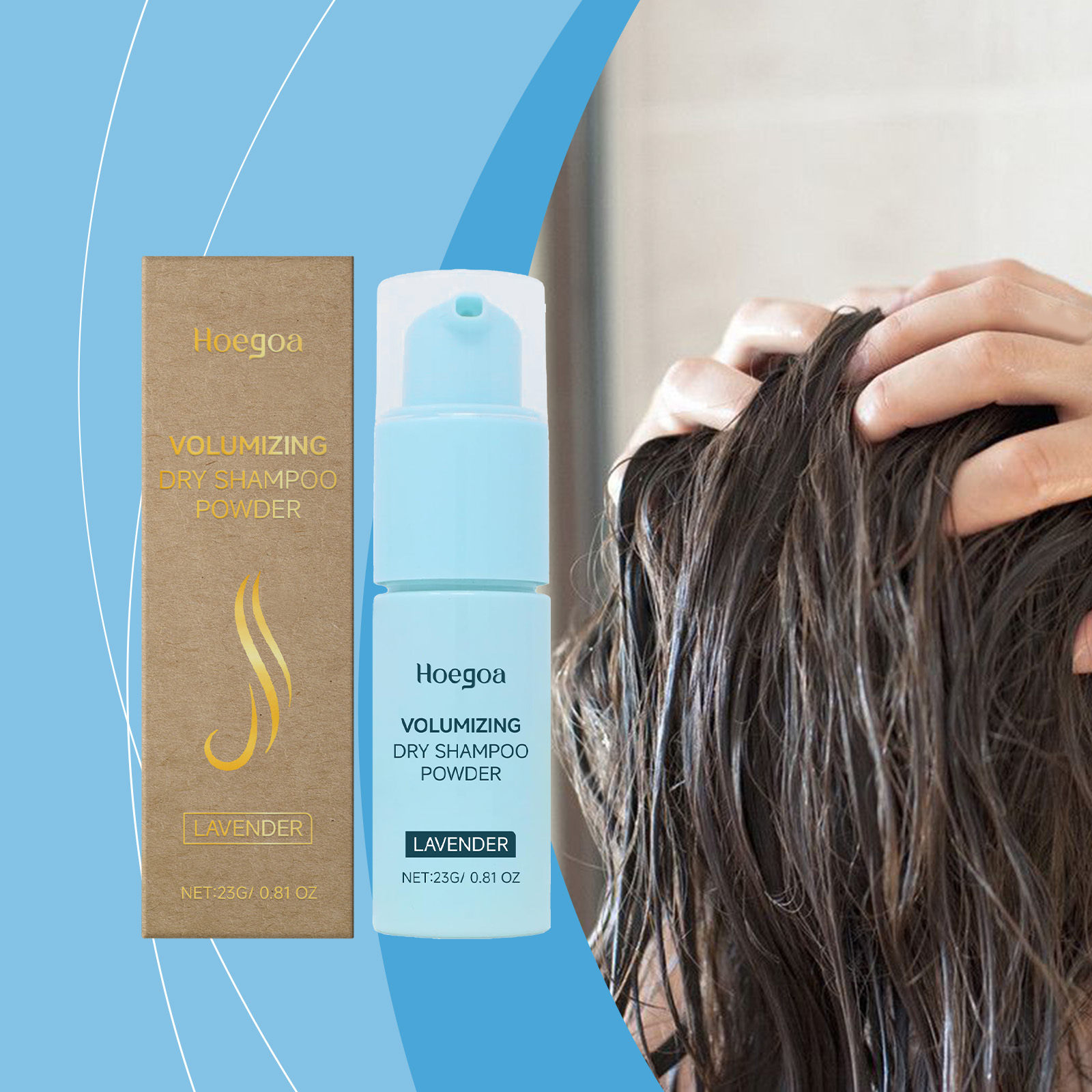 Hoegoa Hair Mousse & Gel volumizing refreshing leave-in 23g | Premium Hair Care - Image 2