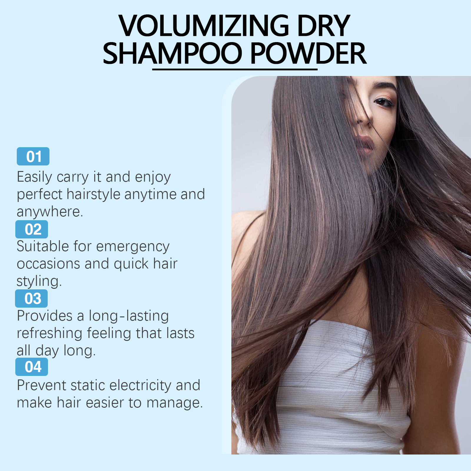 Hoegoa Hair Mousse & Gel volumizing refreshing leave-in 23g | Premium Hair Care - Image 3
