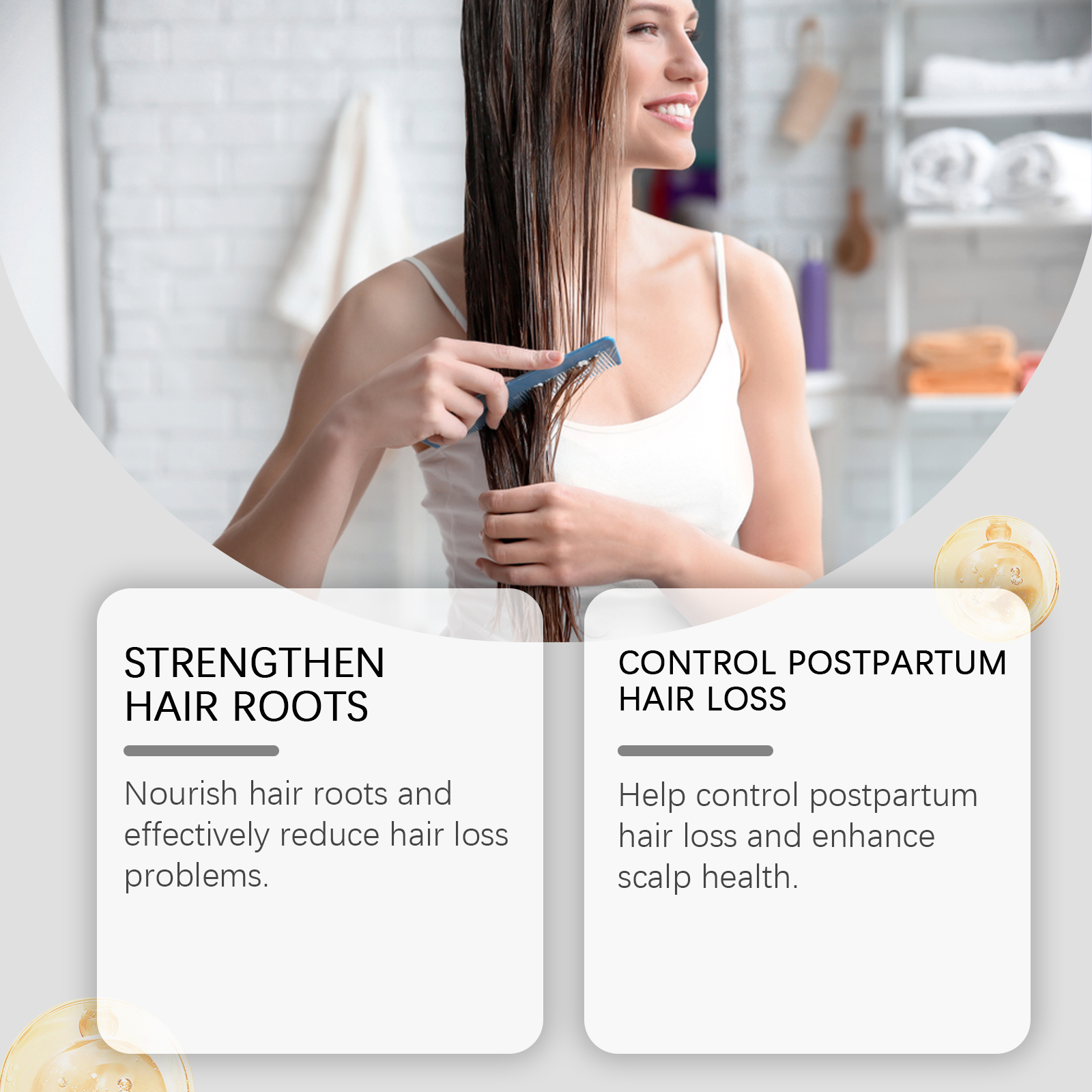Hoegoa Hair Growth Products hair treatment smooth spray 30ml/盒 | Premium Hair Care - Image 3