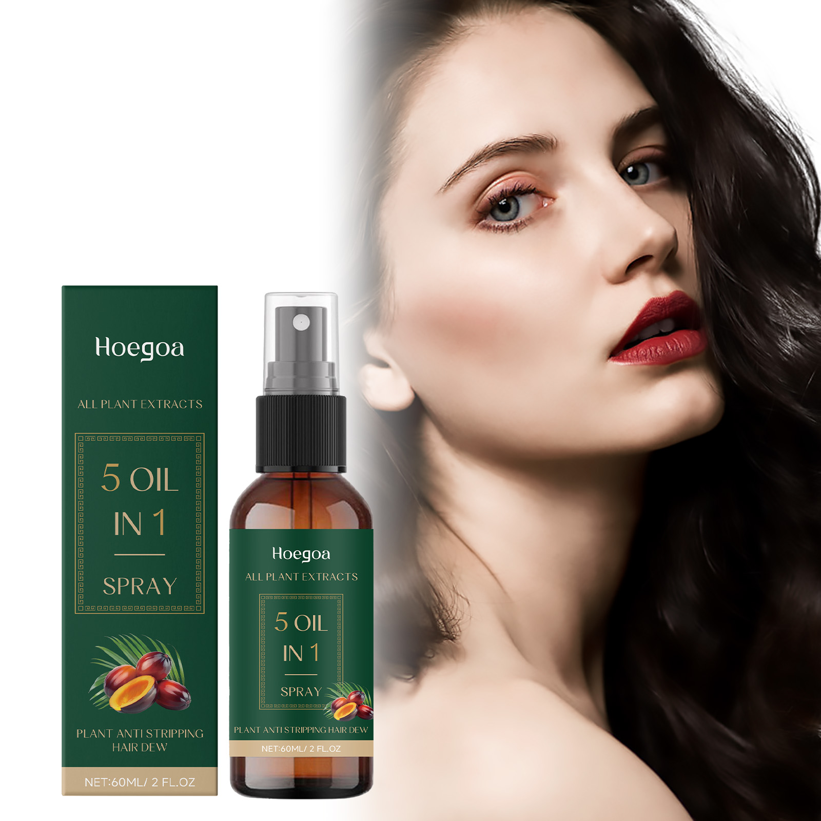 Hoegoa Hair Growth Products spray scalp herbal 60ml | Premium Hair Care - Image 2