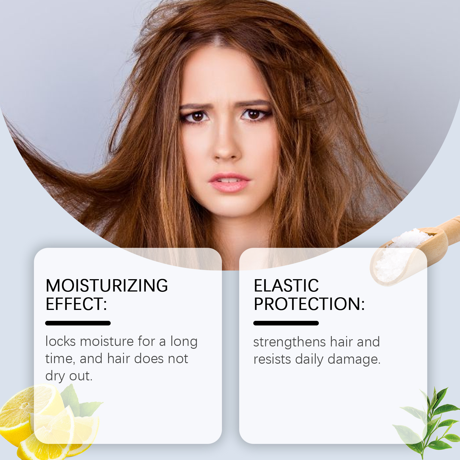Hoegoa Hair Mousse & Gel hair treatment smooth hydrating 100ml | Premium Hair Care - Image 3