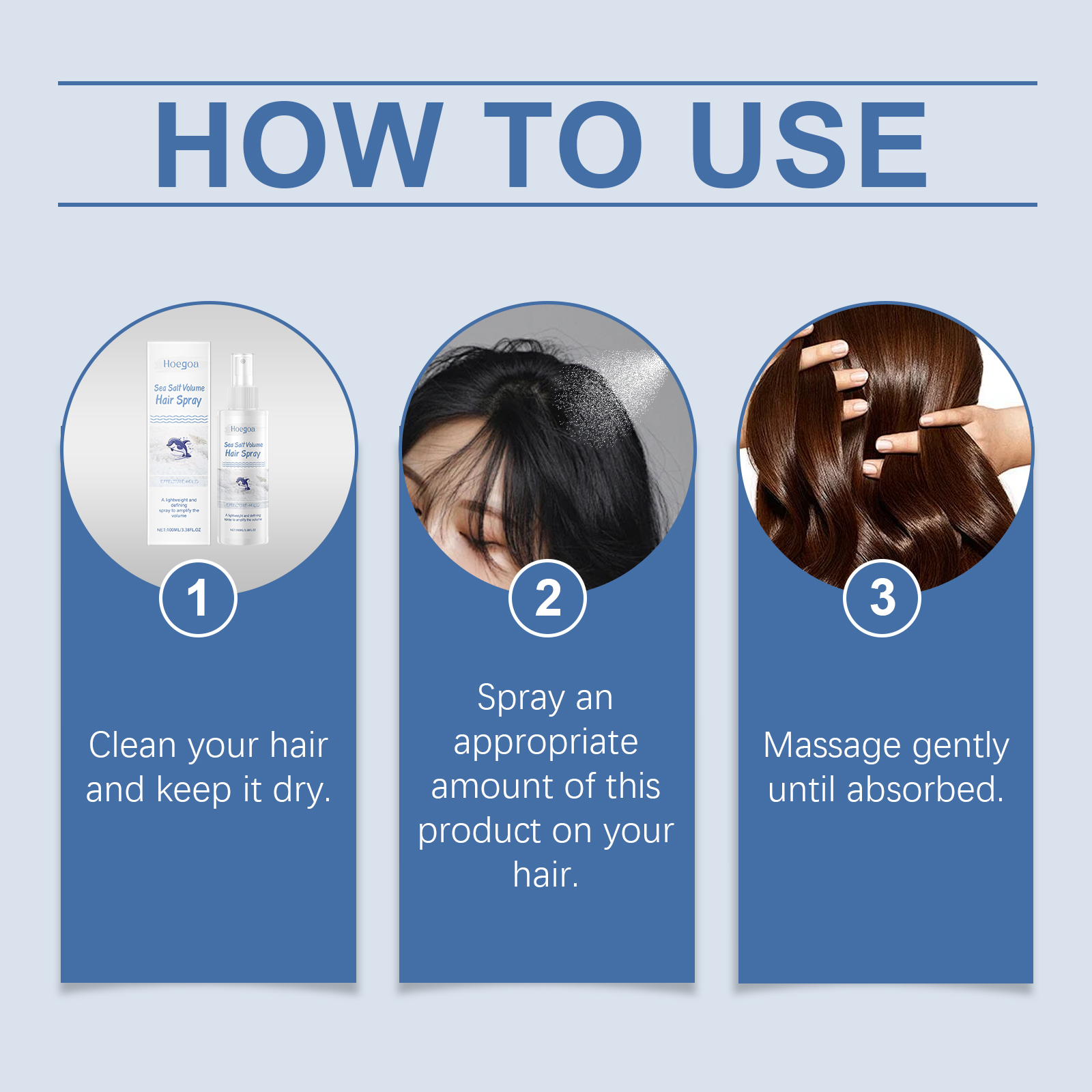 Hoegoa Hair Mousse & Gel hair treatment smooth hydrating 100ml | Premium Hair Care - Image 6