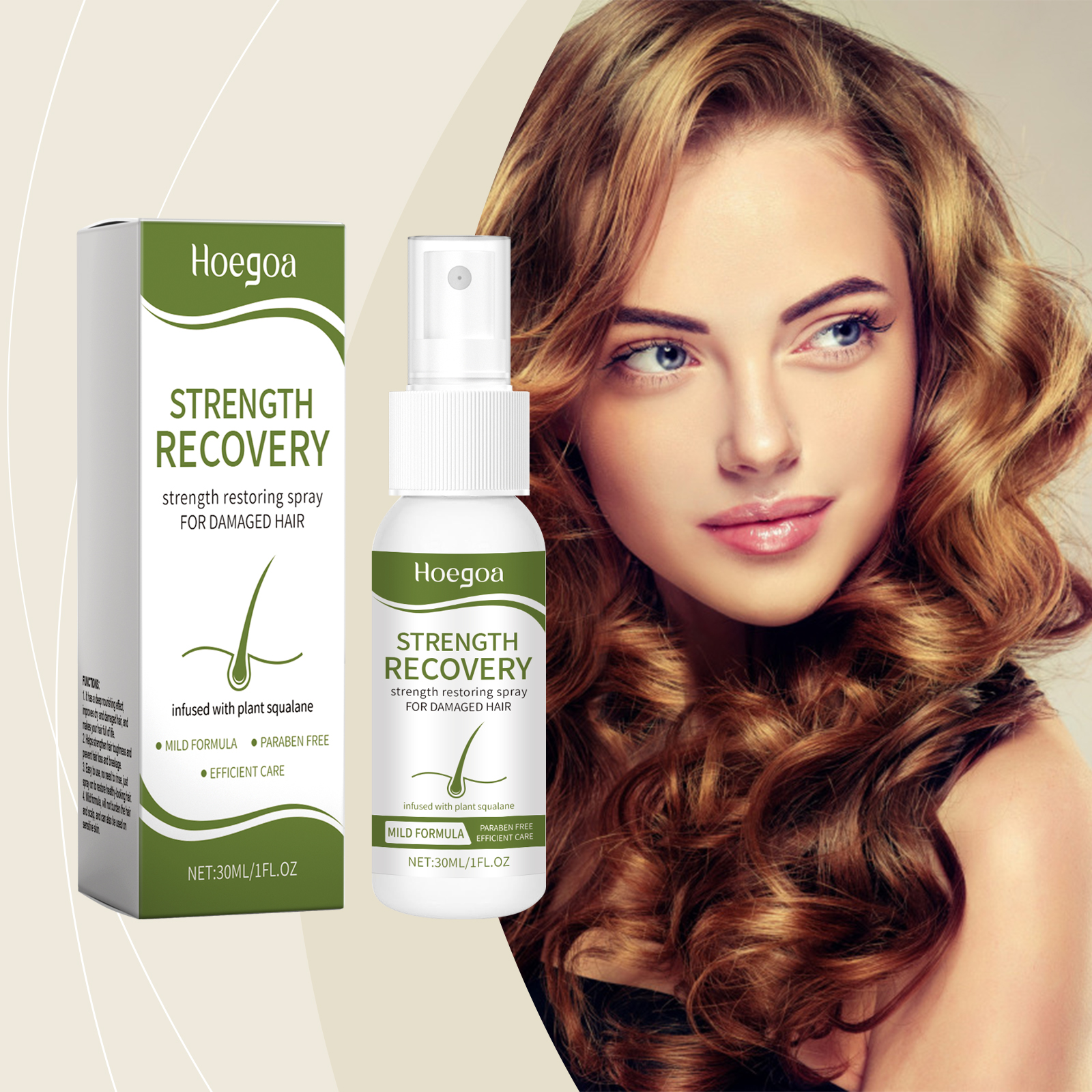 Hoegoa Hair Growth Products hair treatment smooth volumizing 30ml/盒 | Premium Hair Care - Image 2