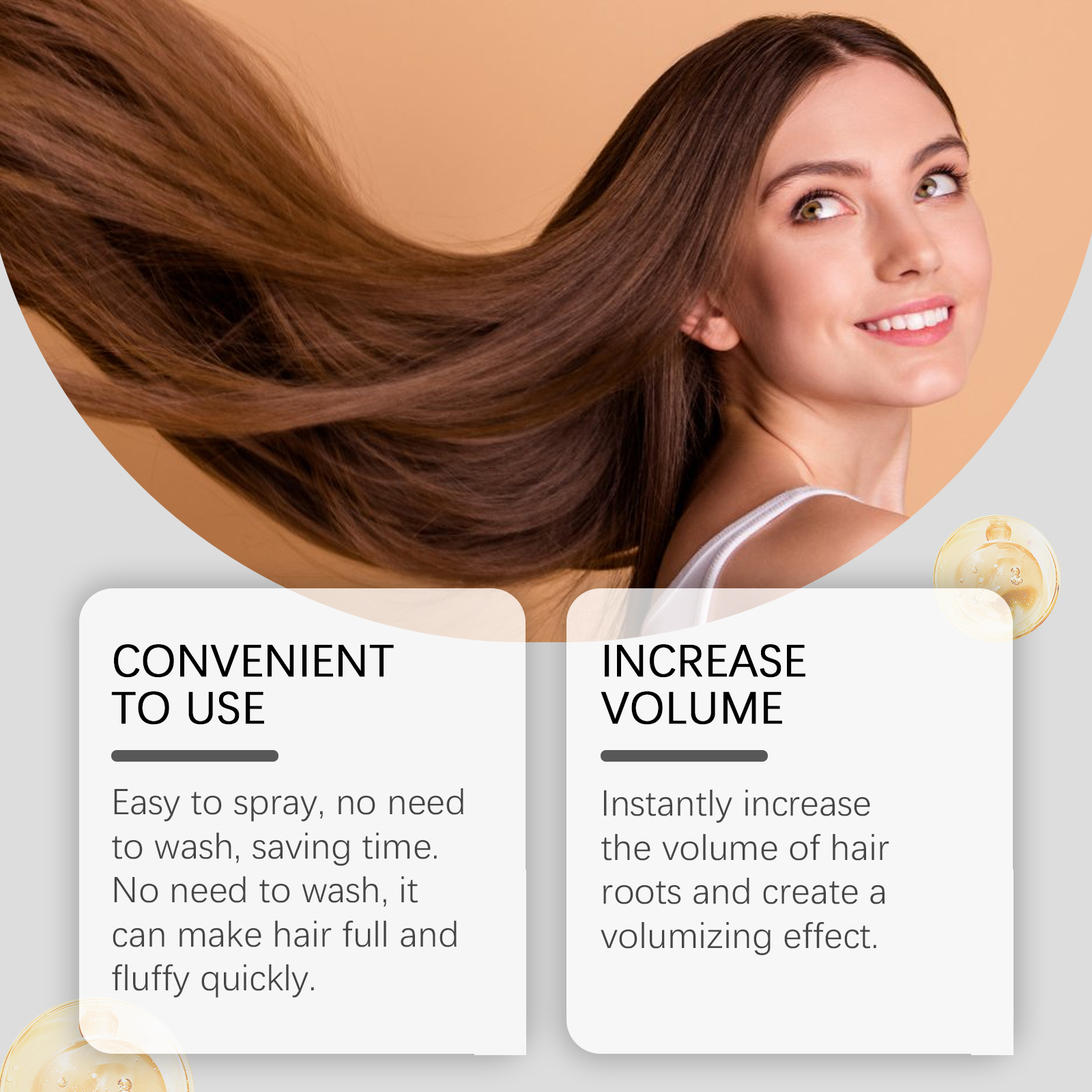 Hoegoa Hair Mousse & Gel volumizing refreshing leave-in 100ml | Premium Hair Care - Image 4