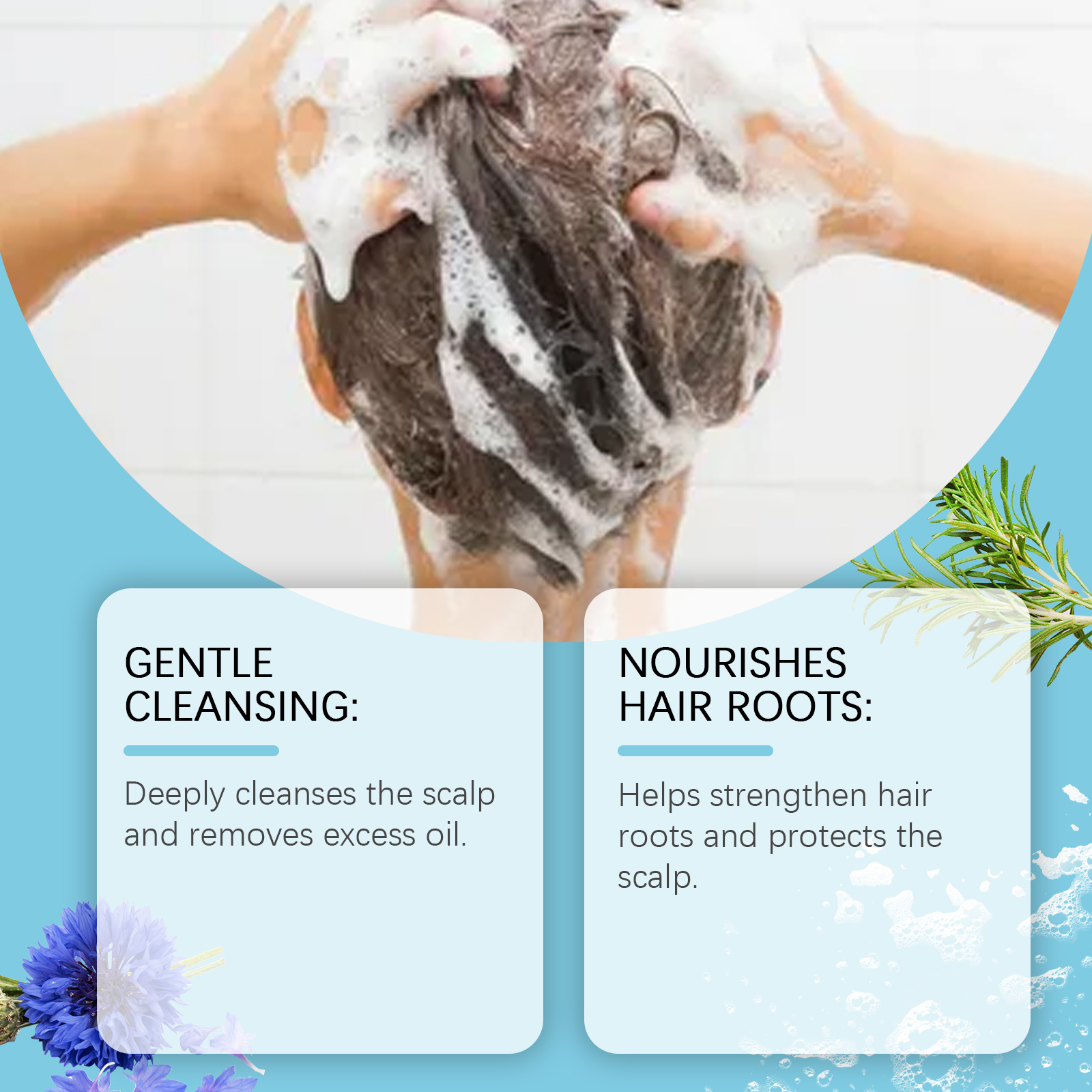 Hoegoa Shampoo Bars & Hair Soap hair treatment shampoo moisturizing 60g | Premium Hair Care - Image 3