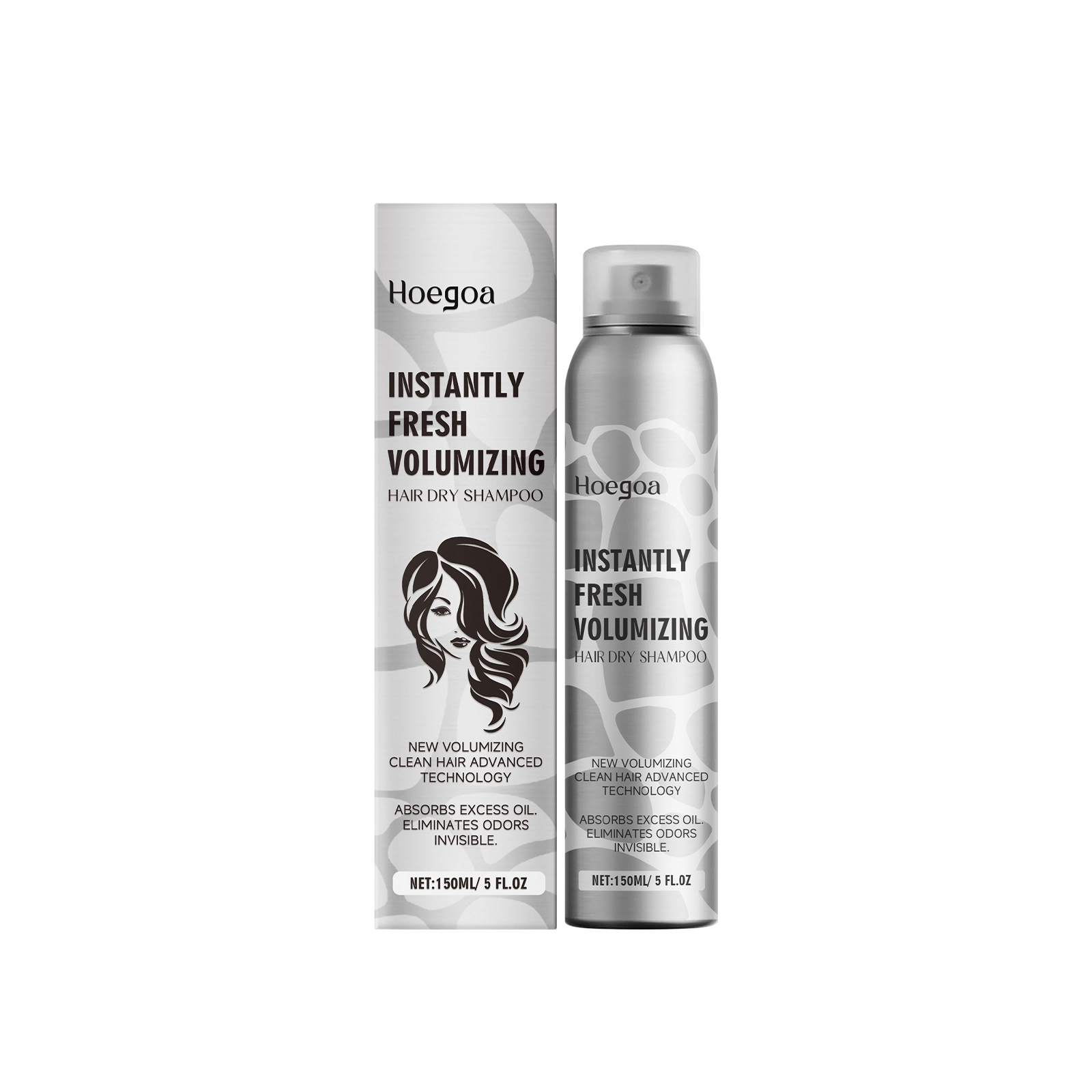 Hoegoa Hair Mousse & Gel shampoo volumizing refreshing 150ml | Premium Hair Care