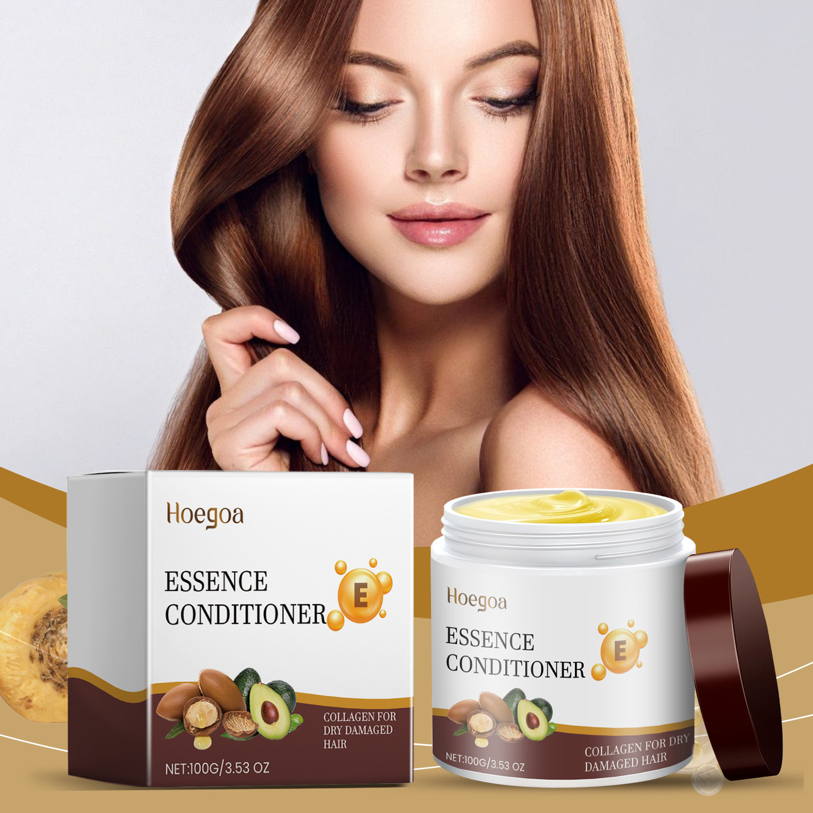 Hoegoa Conditioner hair treatment hydrating repair 100g | Premium Hair Care - Image 2