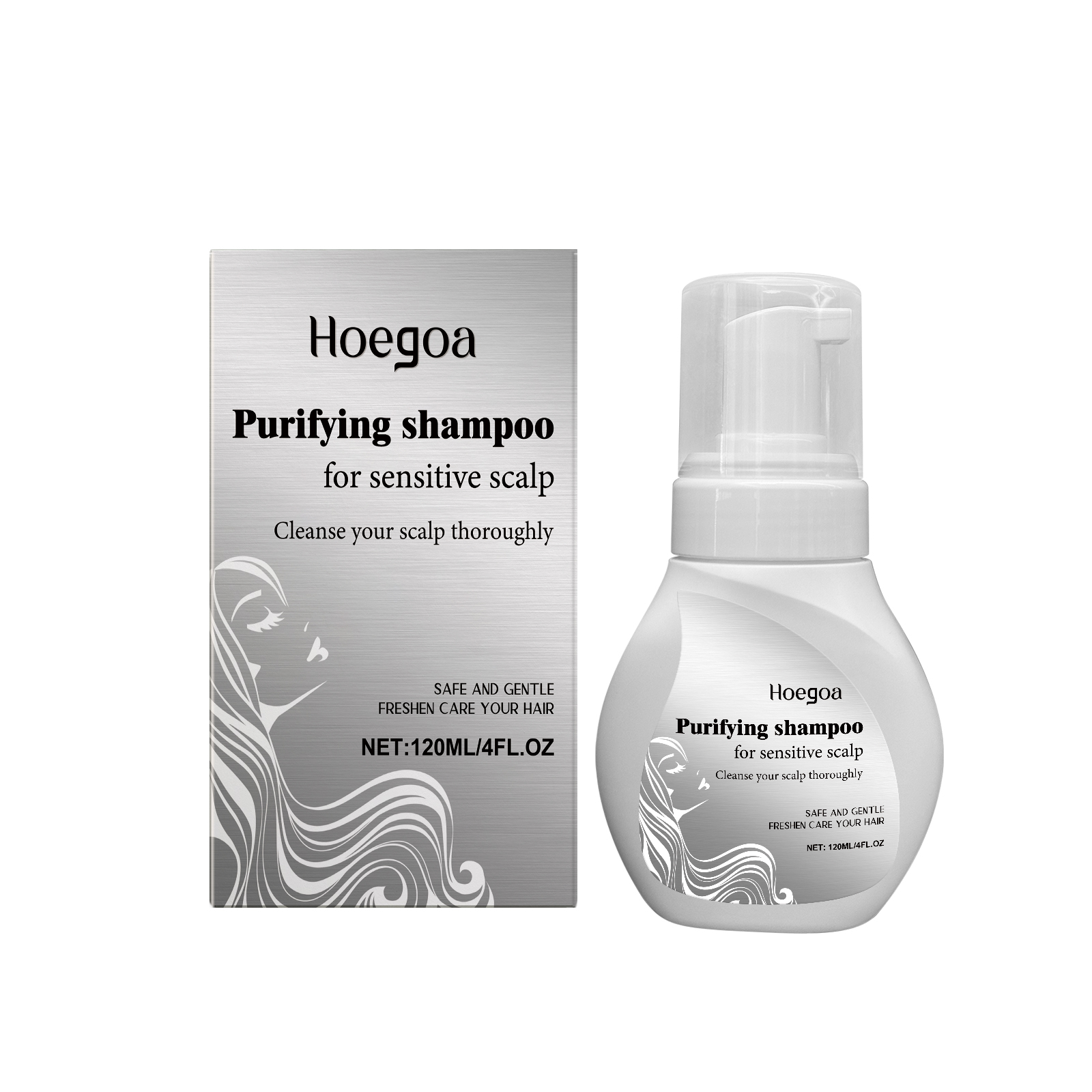 Hoegoa Shampoo hair treatment shampoo moisturizing 120ml | Premium Hair Care