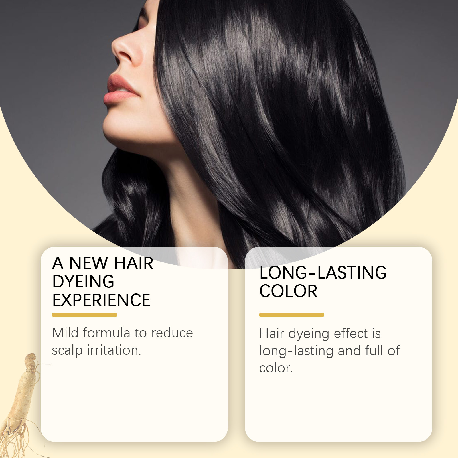 Hoegoa Hair Coloring Products hair treatment moisturizing smooth 1set | Premium Hair Care - Image 3