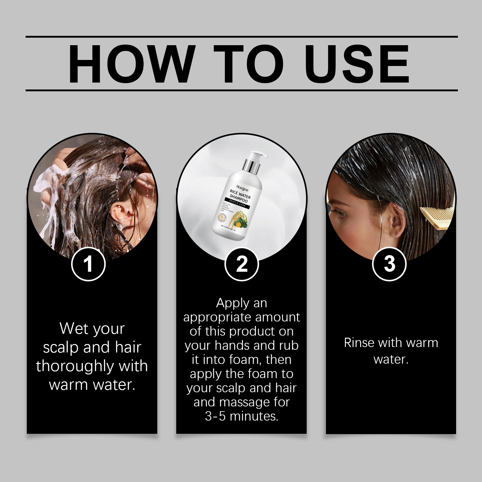 Hoegoa Shampoo shampoo moisturizing smooth 100ml | Premium Hair Care - Image 6