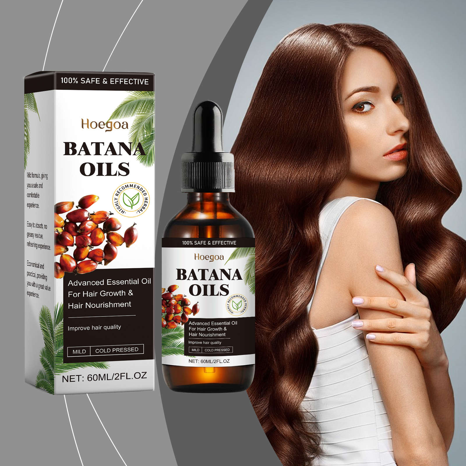 Hoegoa Hair Oils & Treatments hair treatment moisturizing smooth 60ml | Premium Hair Care - Image 2