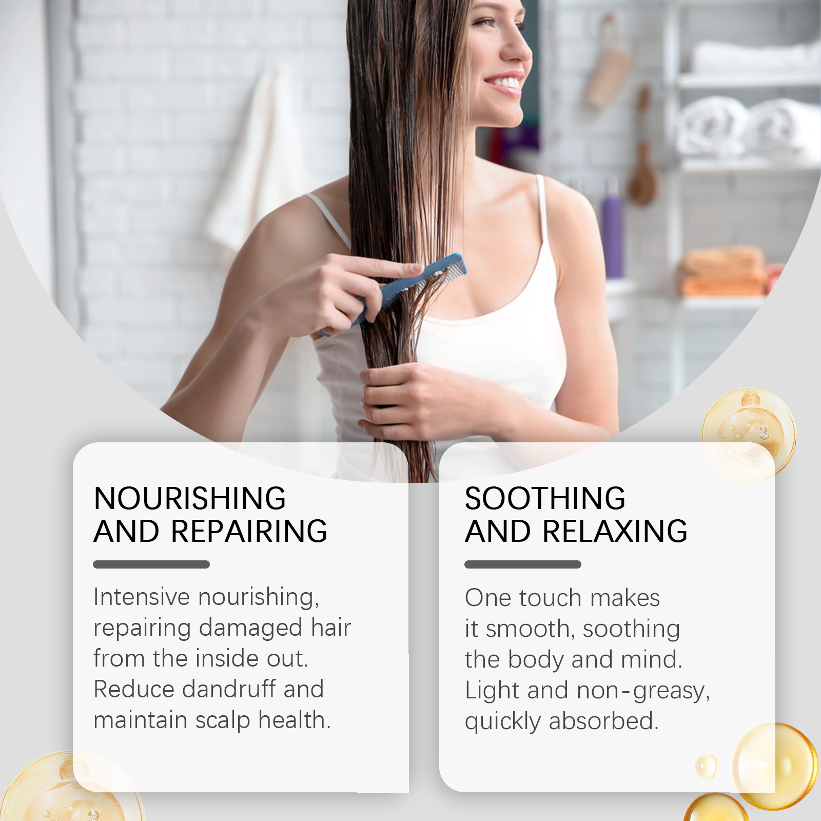 Hoegoa Hair Oils & Treatments hair treatment moisturizing smooth 60ml | Premium Hair Care - Image 4