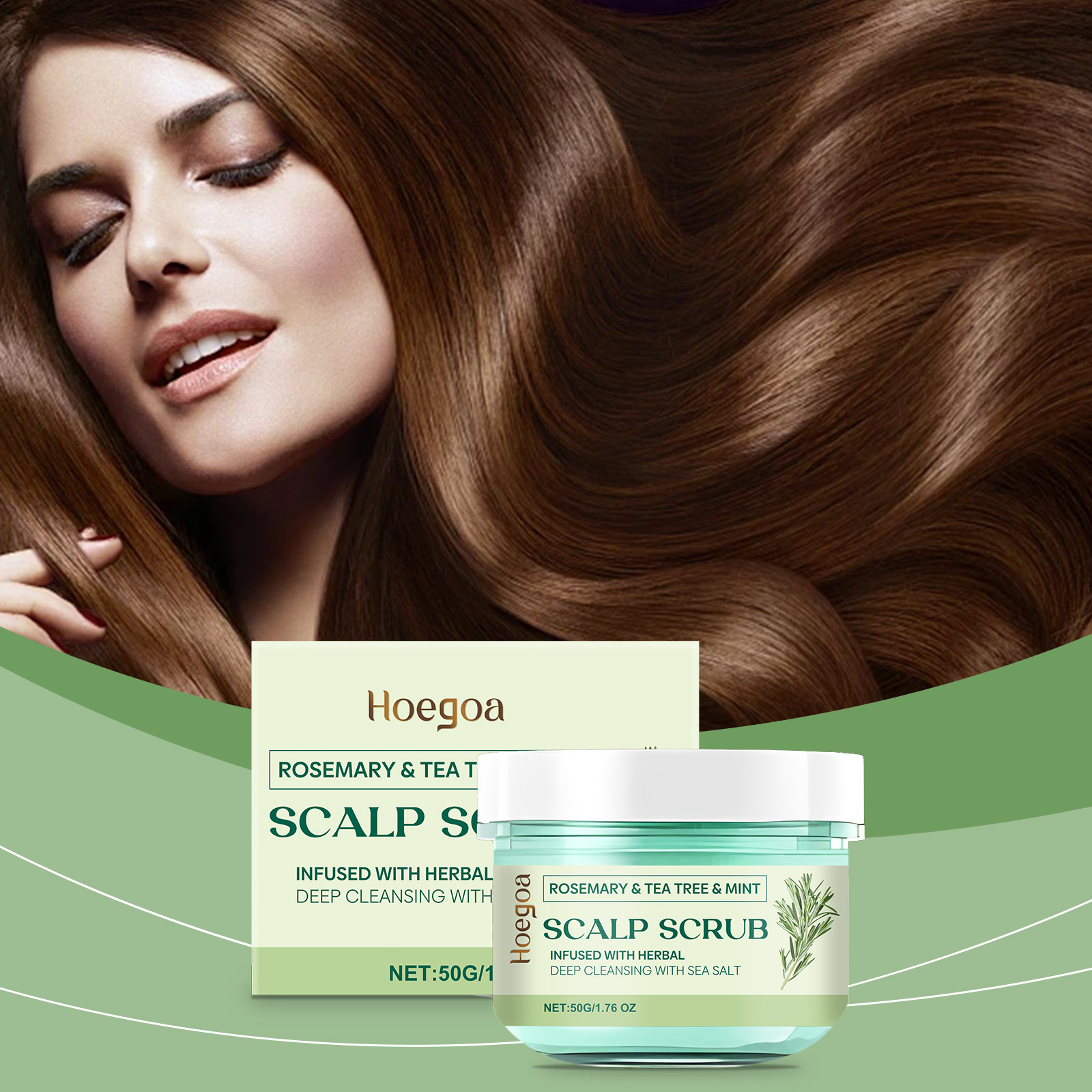 Hoegoa Hair Growth Products scalp rosemary gentle 50g | Premium Hair Care - Image 2