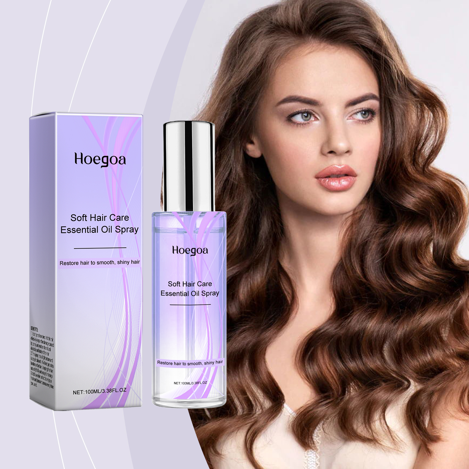 Hoegoa Hair Oils & Treatments smooth oil spray 100ml | Premium Hair Care - Image 2