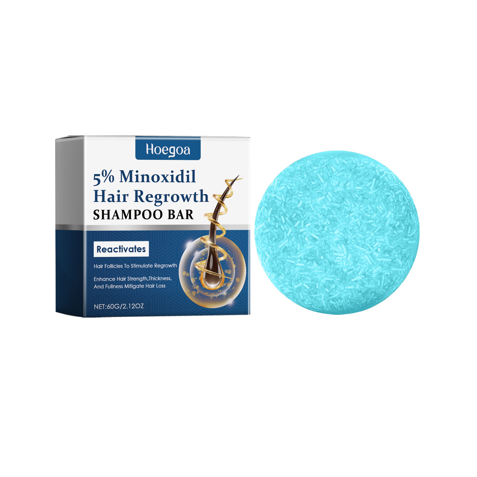 Hoegoa Shampoo Bars & Hair Soap shampoo moisturizing smooth 60g | Premium Hair Care - Image 7