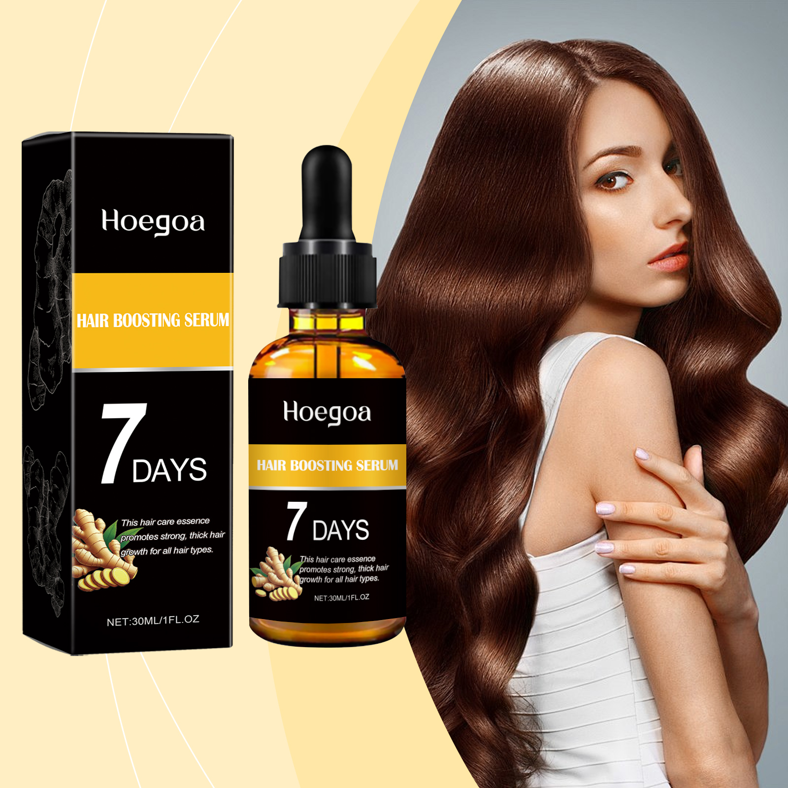 Hoegoa Hair Serums & Essences hair care essence scalp 30ml/盒 | Premium Hair Care - Image 2