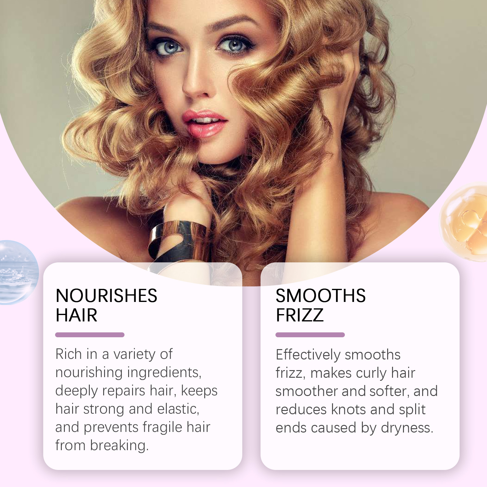 Hoegoa Hair Mousse & Gel styling curl defining shiny 100g | Premium Hair Care - Image 4