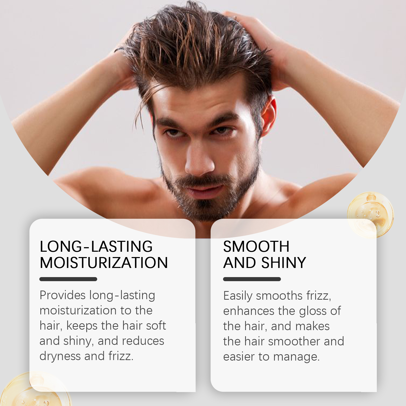 Hoegoa Hair Mousse & Gel hair treatment moisturizing smooth 100g | Premium Hair Care - Image 3