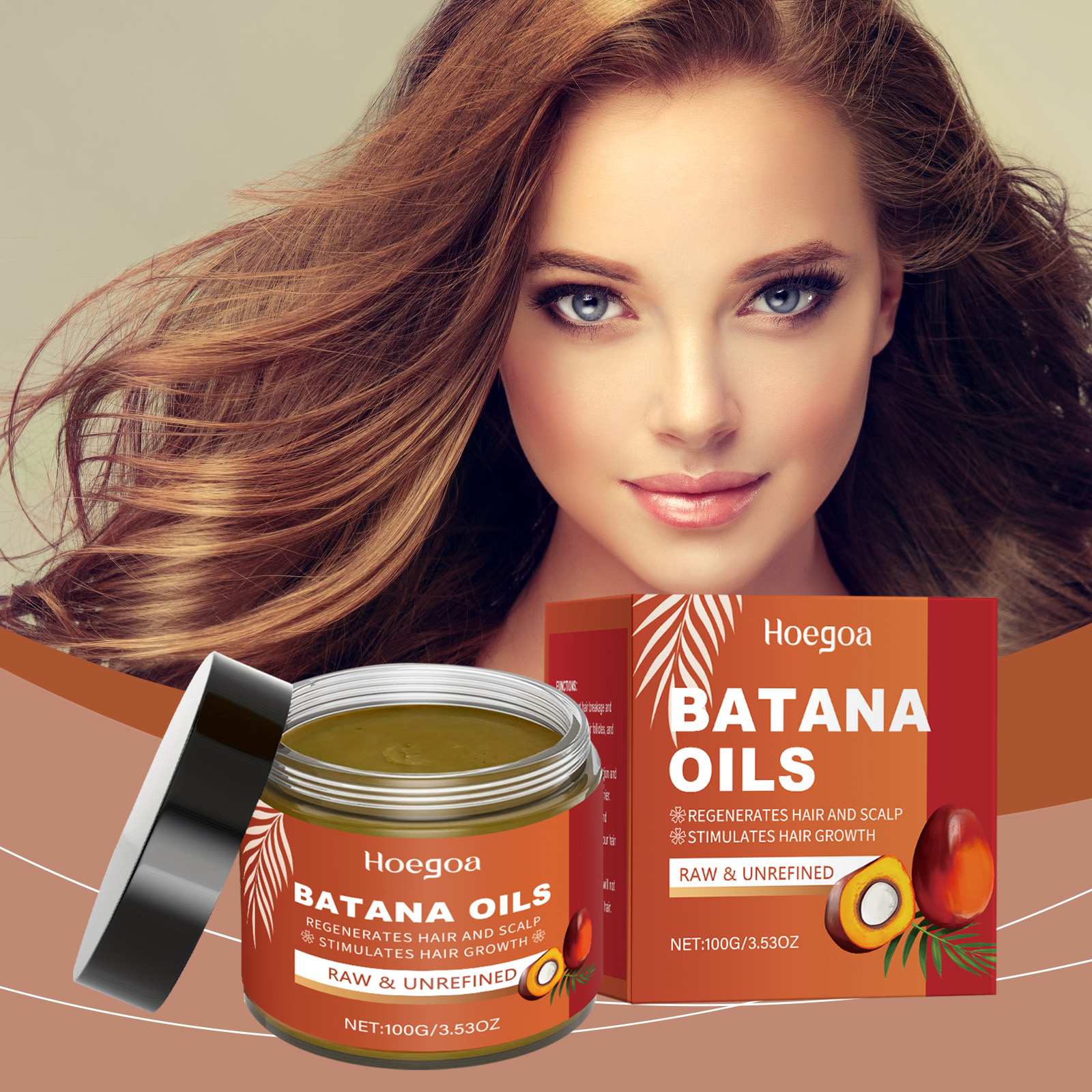Hoegoa Hair Masks & Treatments hair treatment smooth batana 100g | Premium Hair Care - Image 2