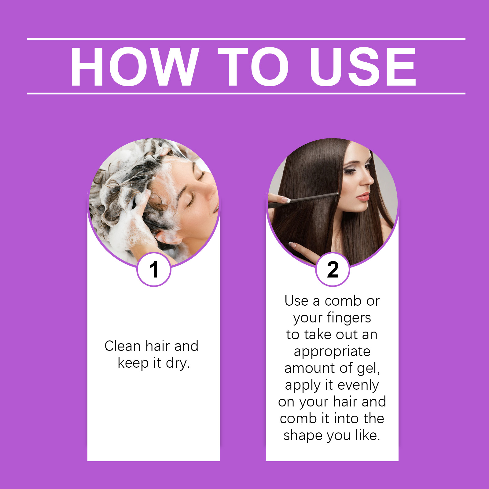 Hoegoa Hair Mousse & Gel smooth styling natural 80g | Premium Hair Care - Image 6