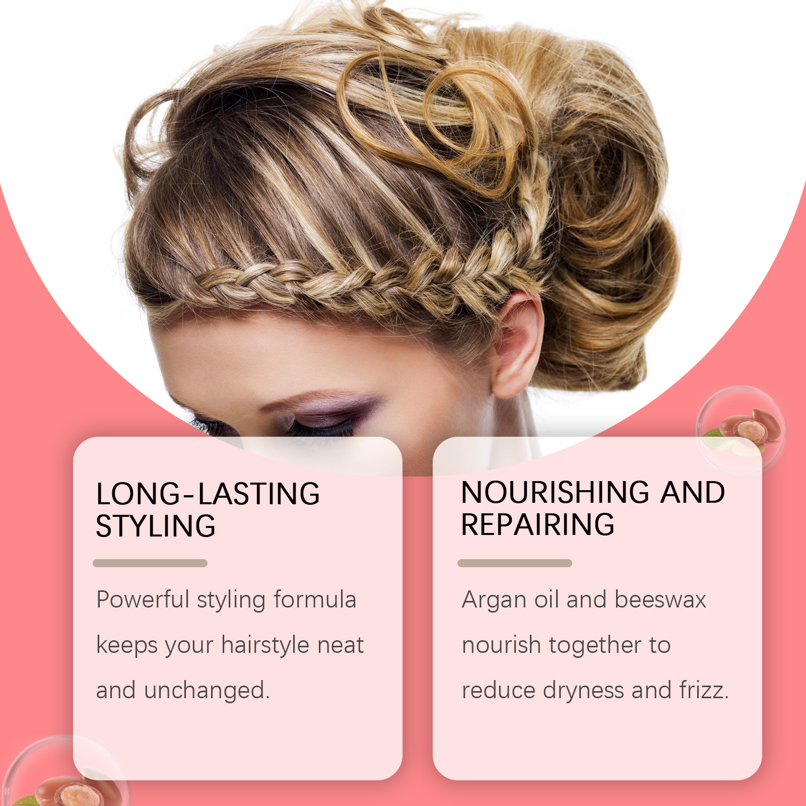 Hoegoa Hair Mousse & Gel styling 80g | Premium Hair Care - Image 3