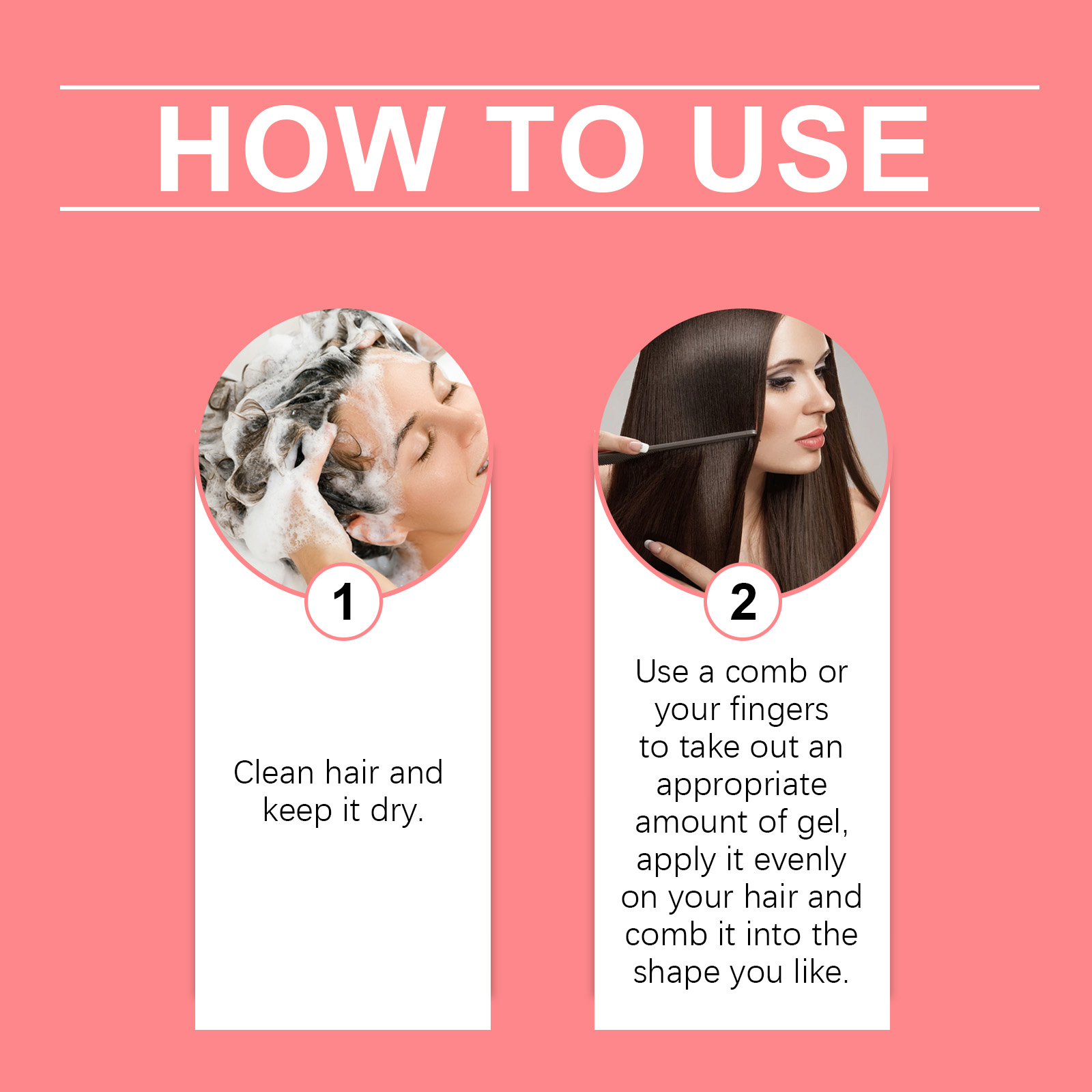 Hoegoa Hair Mousse & Gel styling 80g | Premium Hair Care - Image 6