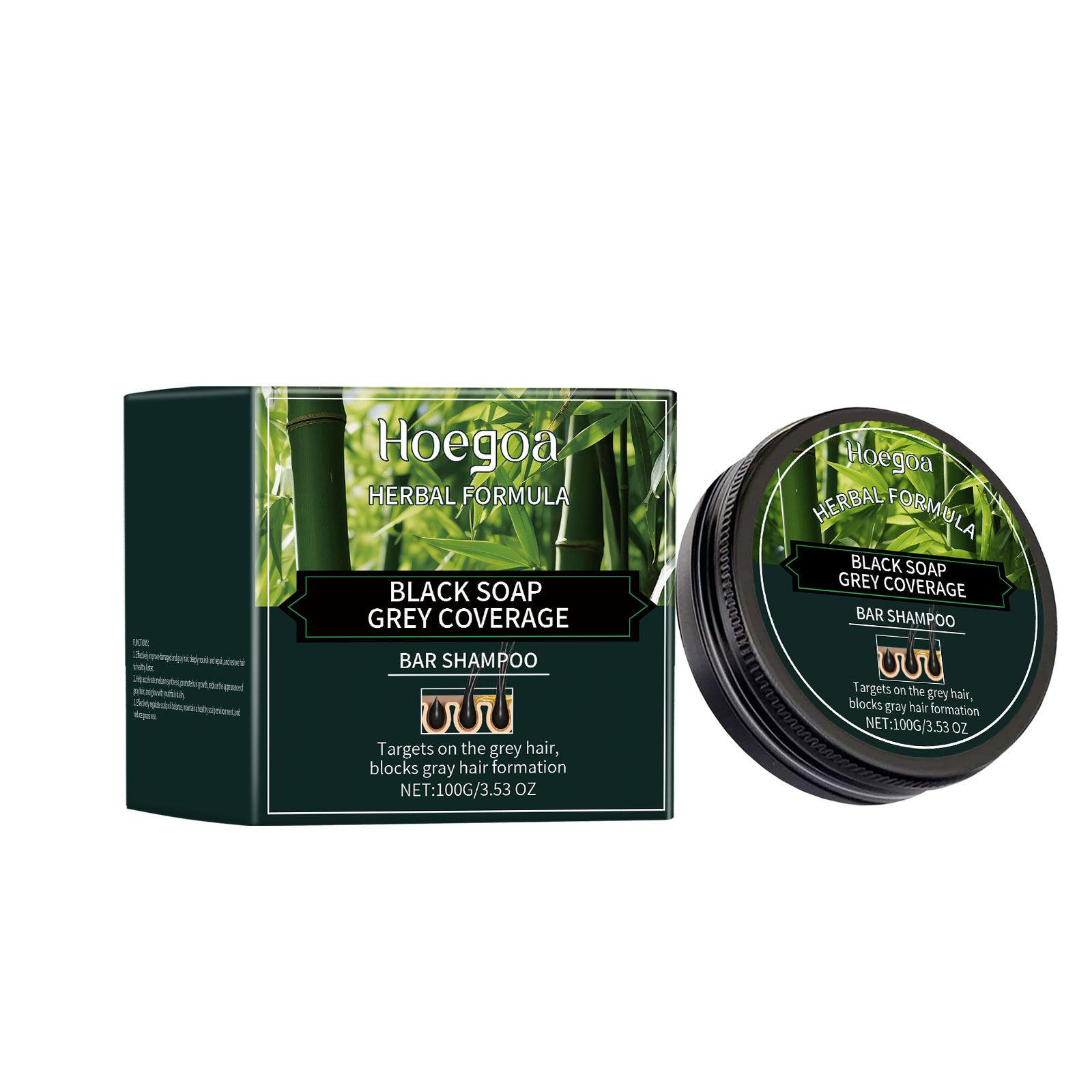 Hoegoa Gray Hair Treatment hair treatment shampoo smooth 100g | Premium Hair Care - Image 7