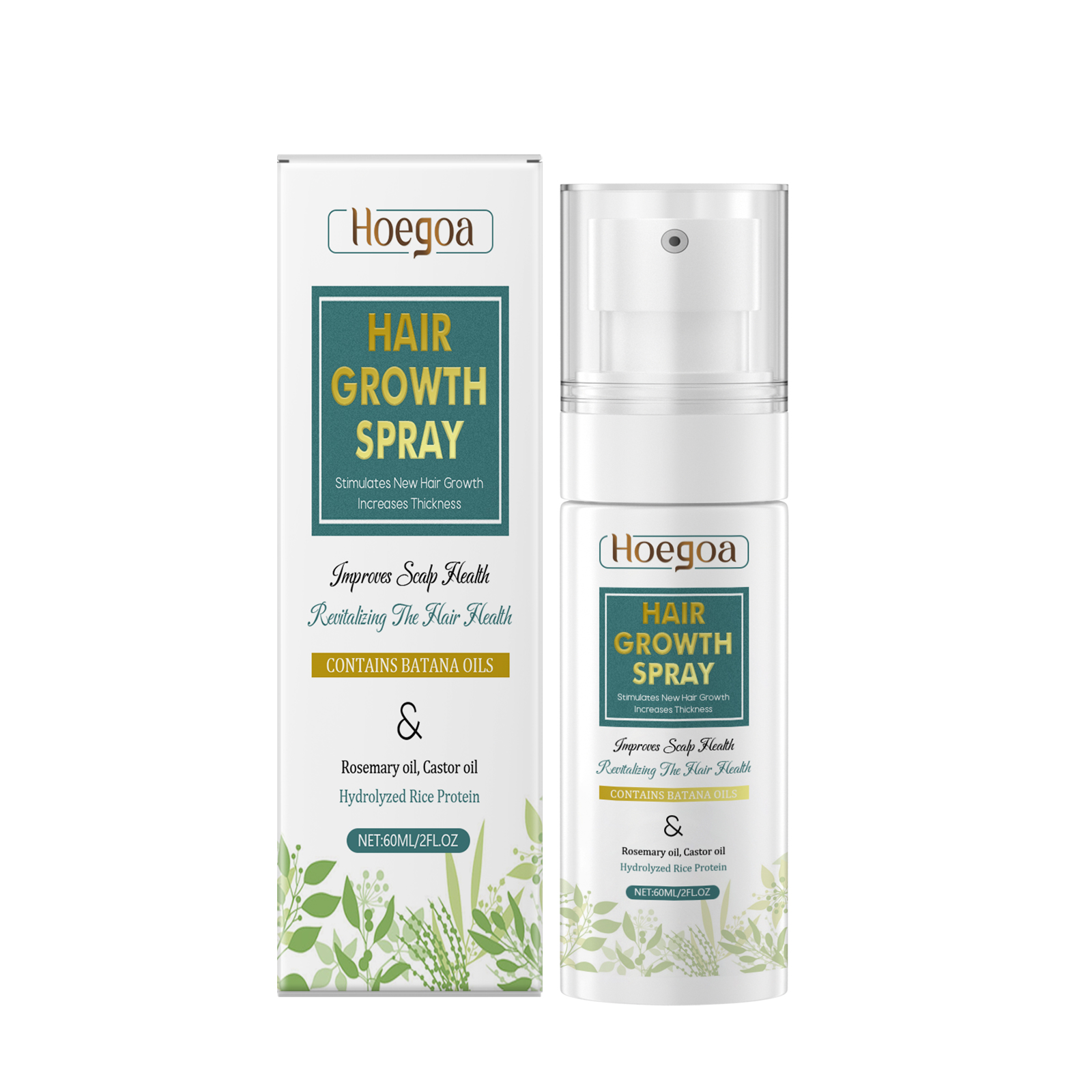 Hoegoa Hair Growth Products hair care hair treatment moisturizing 60ml | Premium Hair Care