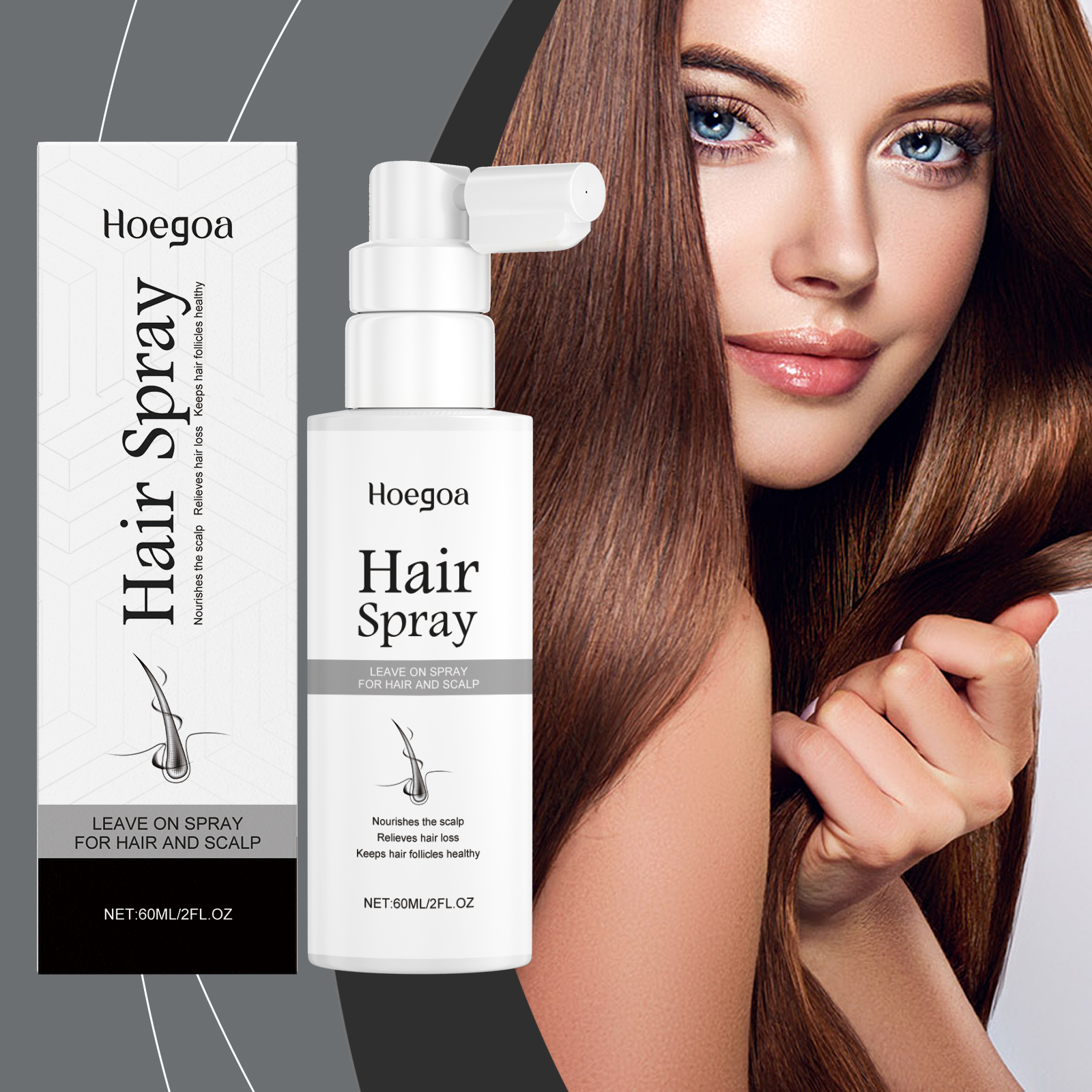 Hoegoa Hair Growth Products hair care hair treatment moisturizing 60ml | Premium Hair Care - Image 2