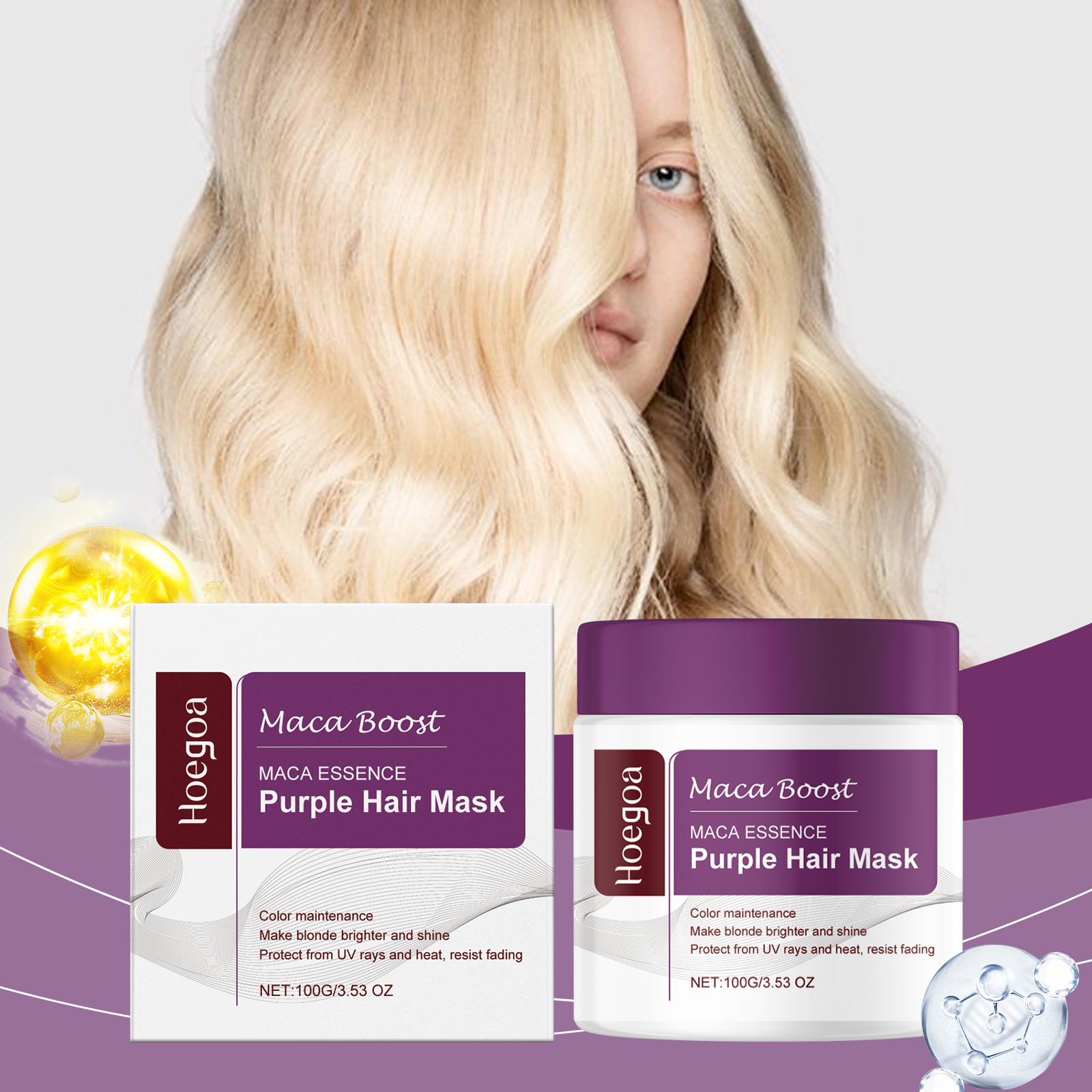 Hoegoa Hair Masks & Treatments hydrating hair mask 100g | Premium Hair Care - Image 2
