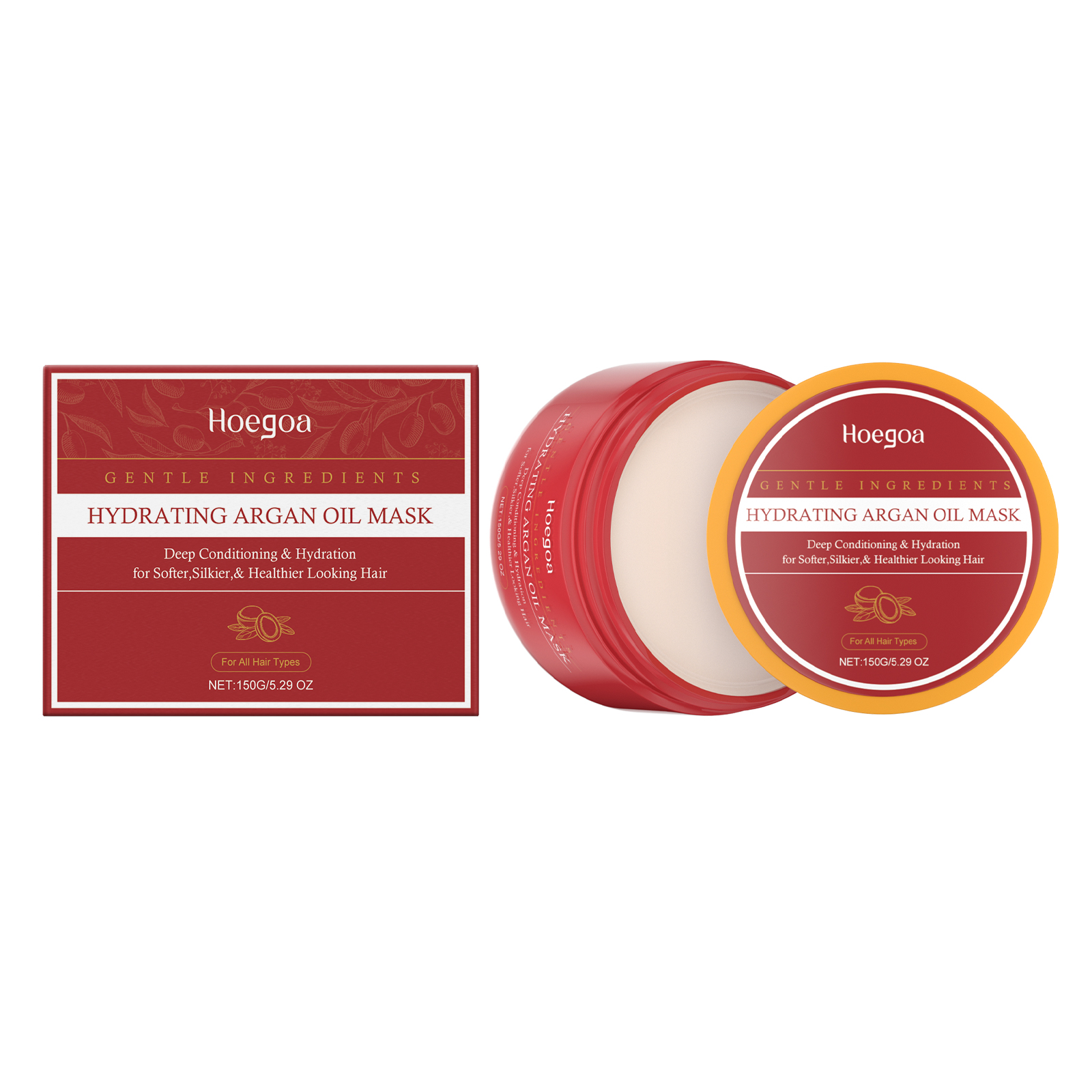 Hoegoa Hair Masks & Treatments moisturizing smooth hydrating 150g | Premium Hair Care