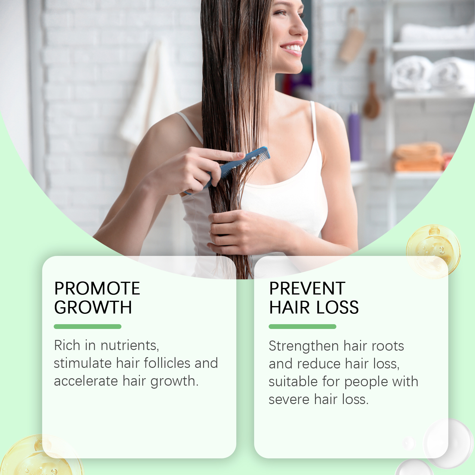 Hoegoa Hair Serums & Essences hair treatment smooth volumizing 50ml | Premium Hair Care - Image 3
