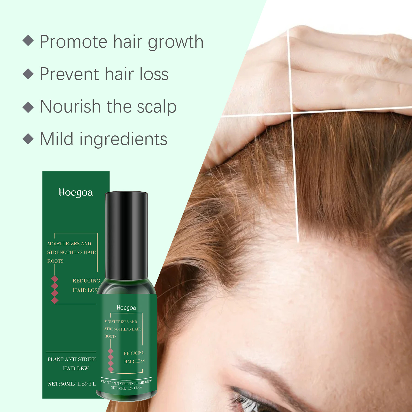 Hoegoa Hair Serums & Essences hair care hair treatment moisturizing 50ml | Premium Hair Care - Image 4