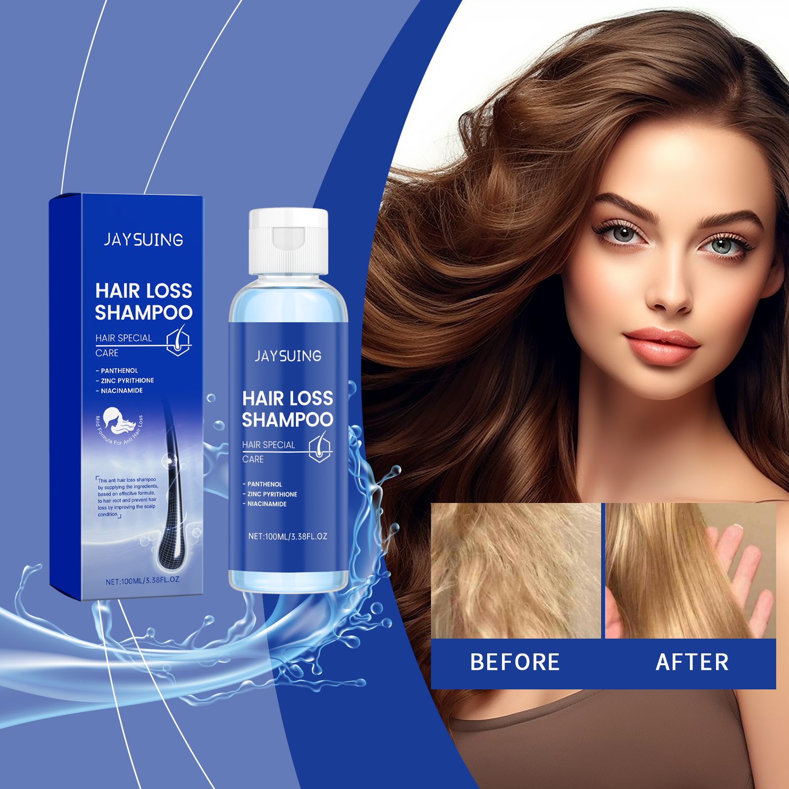 Jaysuing Shampoo hair treatment shampoo moisturizing 100ml | Premium Hair Care - Image 2