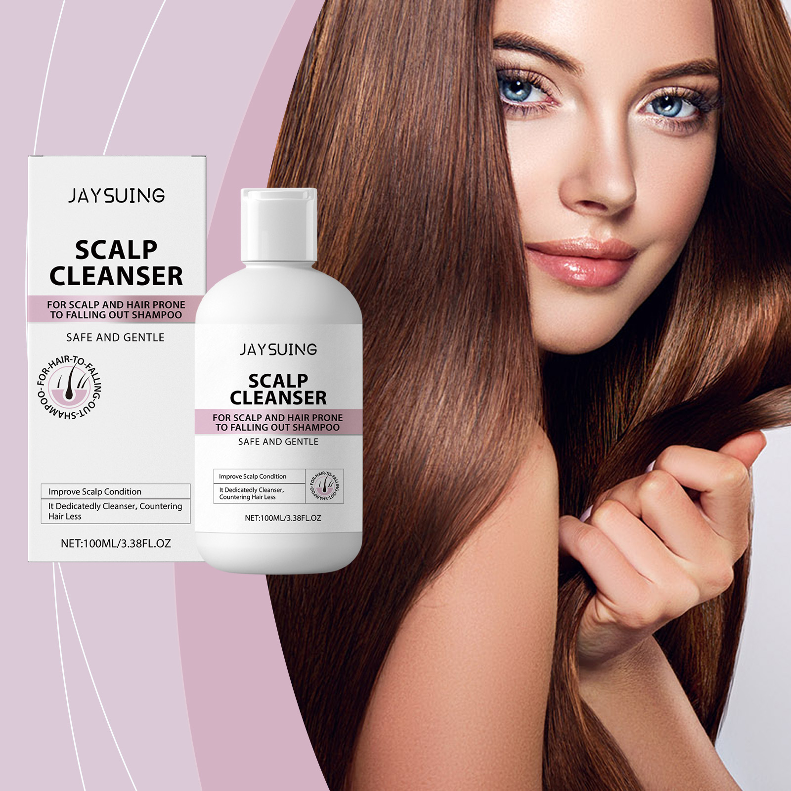 Jaysuing Shampoo hair care shampoo moisturizing 100ml | Premium Hair Care - Image 2