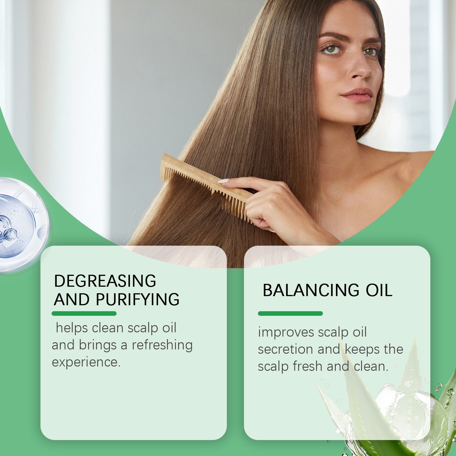 Jaysuing Shampoo shampoo hydrating oil control 100ml | Premium Hair Care - Image 4
