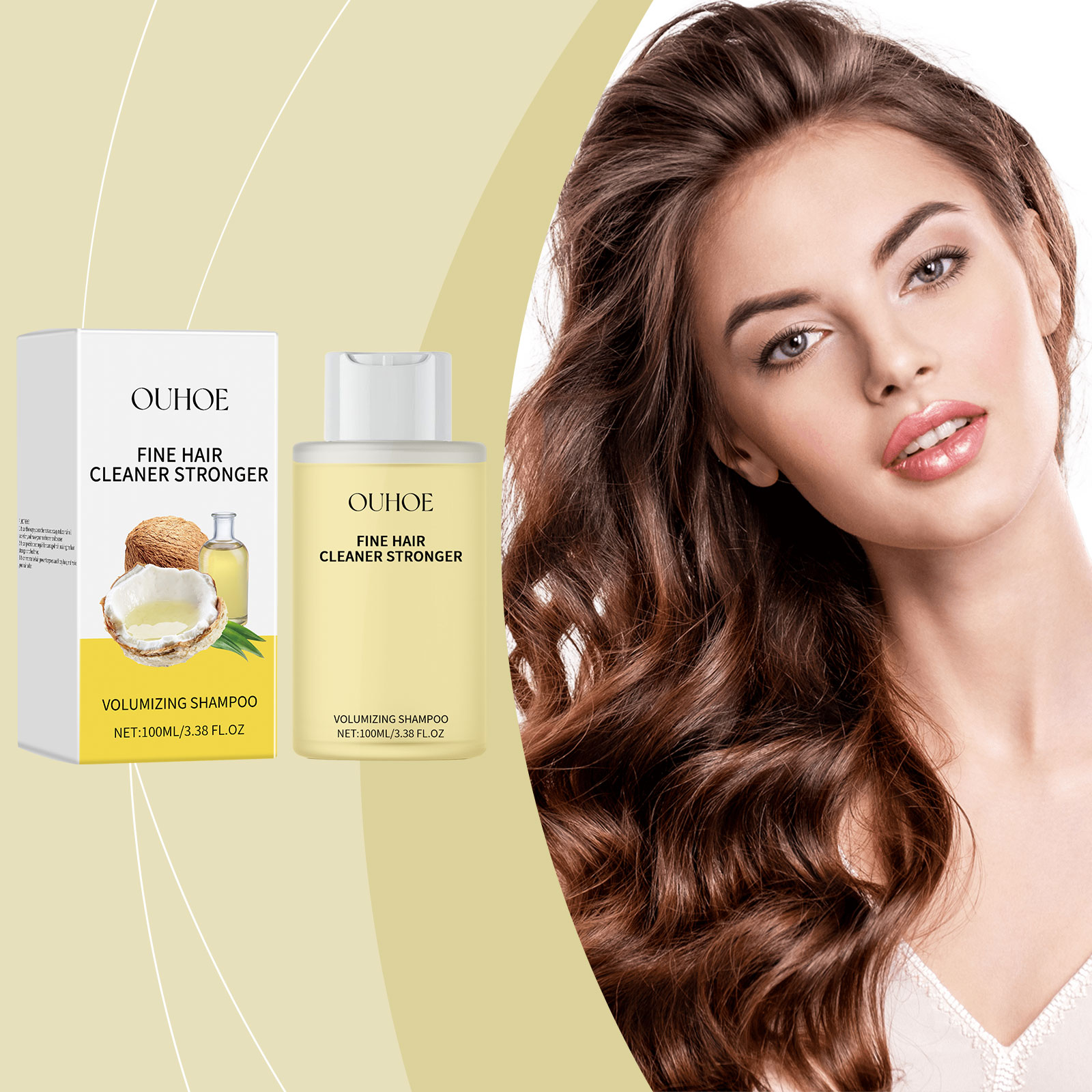 OUHOE Shampoo shampoo hydrating oil control 100ml | Premium Hair Care - Image 2