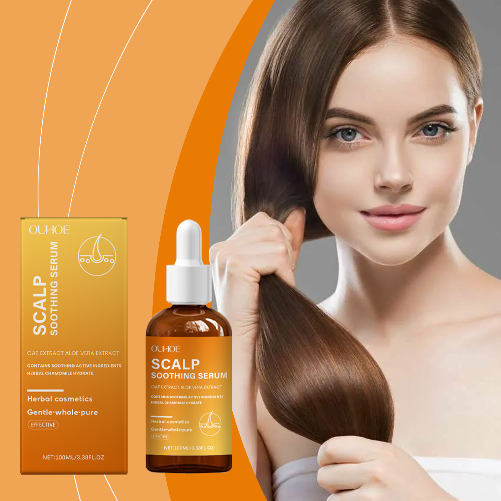 OUHOE Hair Serums & Essences hair treatment smooth repair 100ml | Premium Hair Care - Image 2